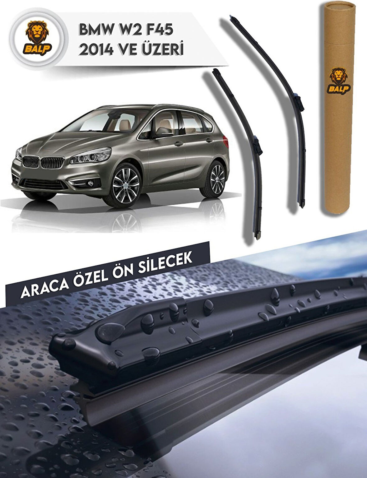 Bmw 2 Serisi F45 Silecek Takımı 2014 ve Üzeri 65x48 A