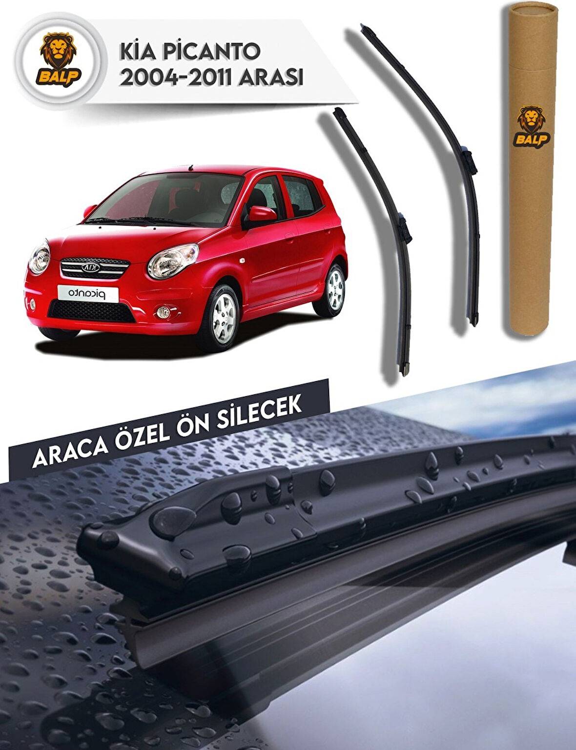 Kia Picanto Muz Silecek Takımı 2004-2011 Arası