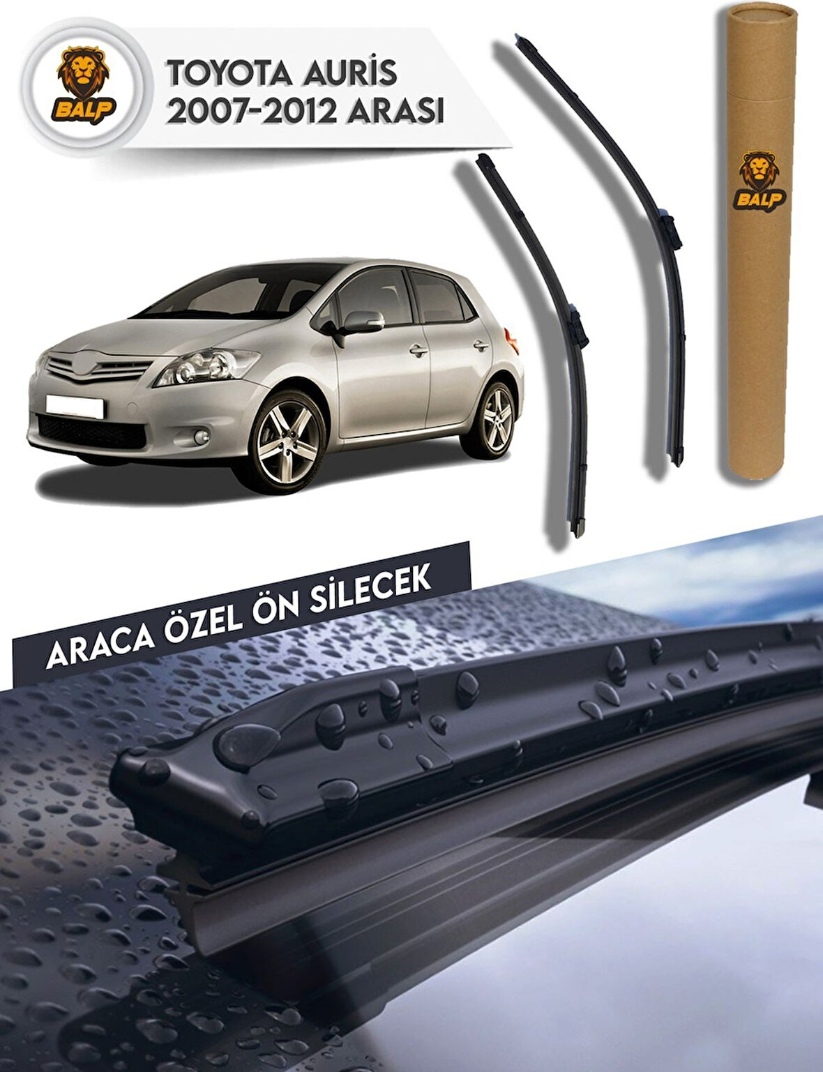 Toyota Auris Muz Silecek Takımı (2007-2012) 65x40ü