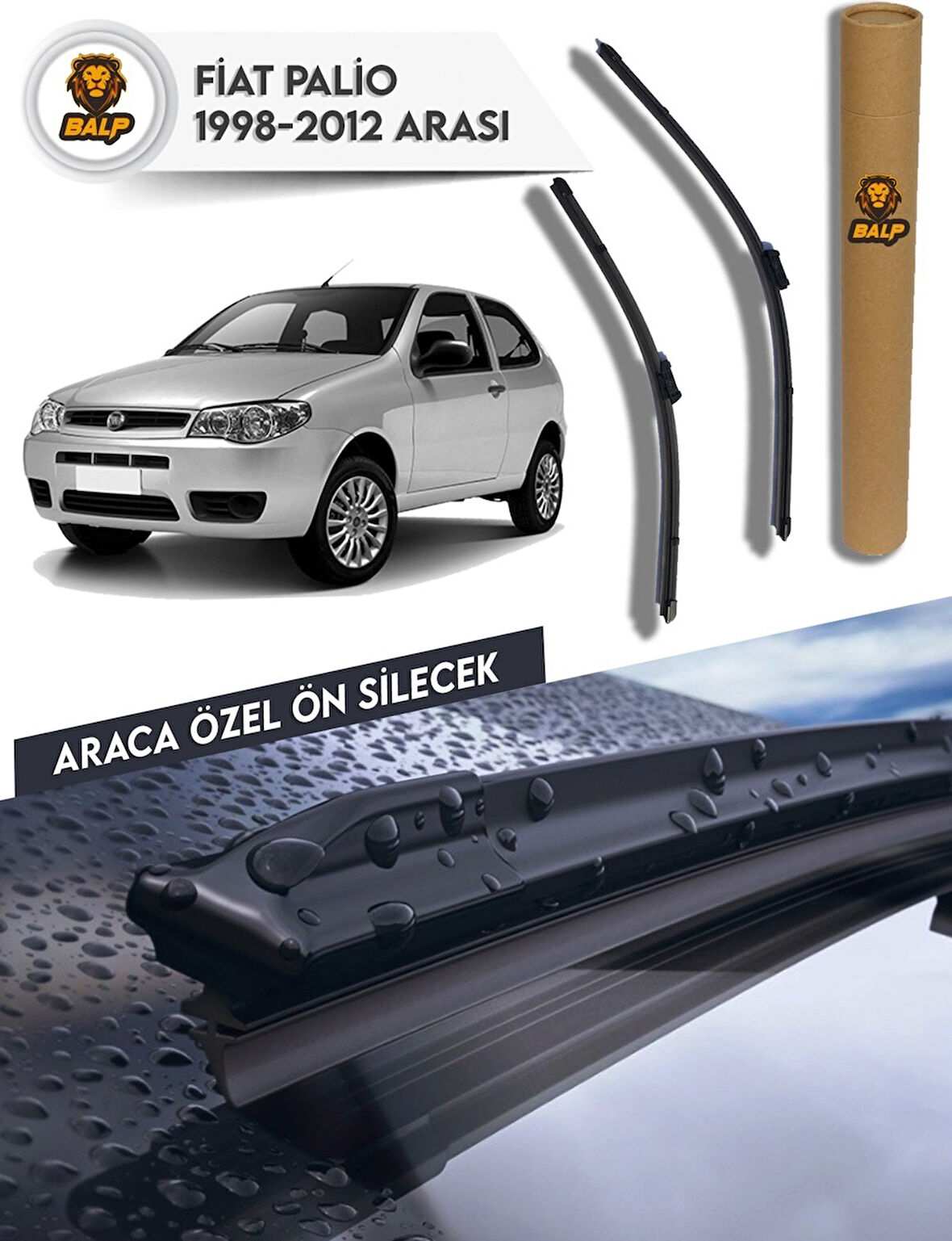 Fiat Palio Muz Silecek Takımı 1998-2012 Arası 55x40ü