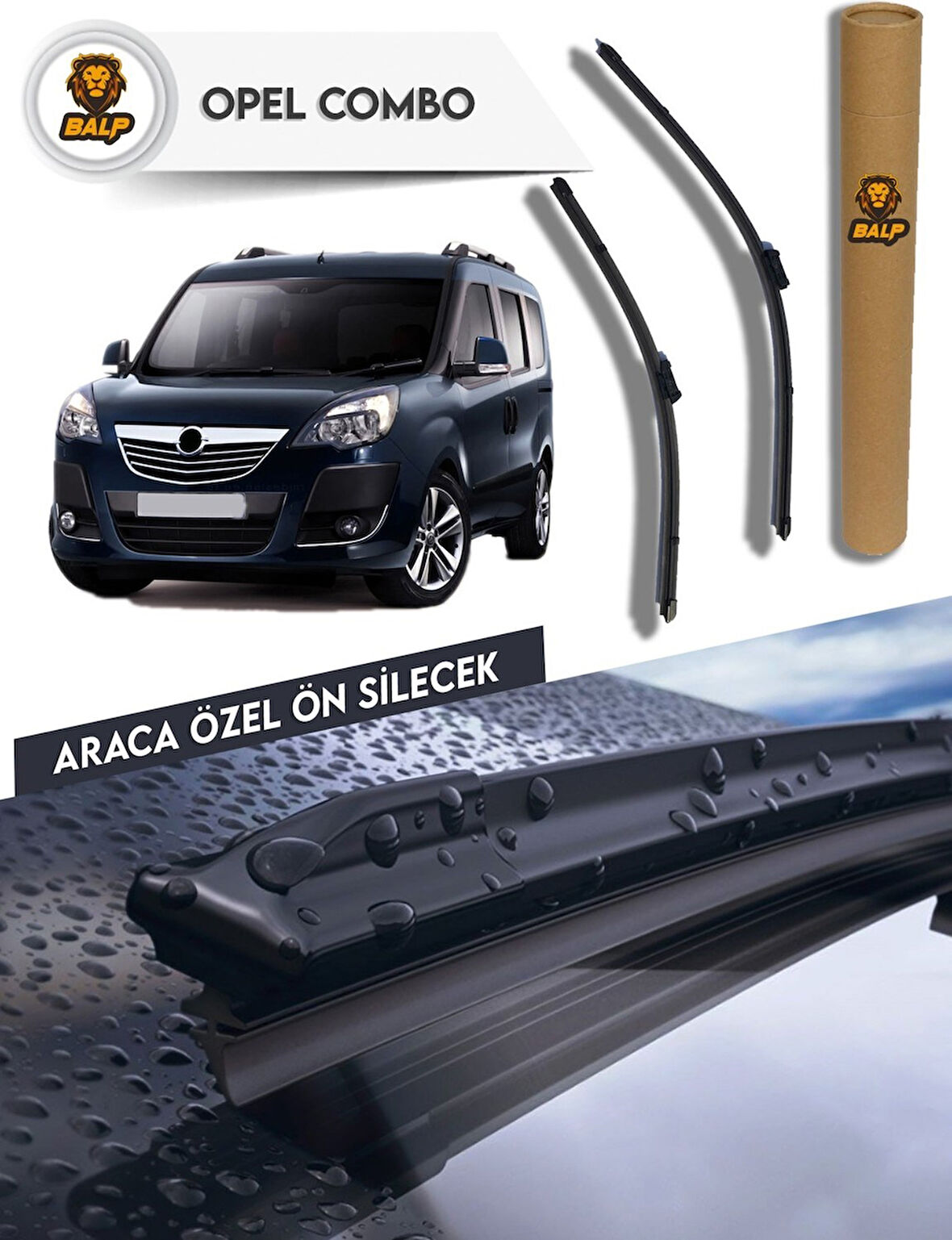 Opel Combo Silecek Takımı 65x43a
