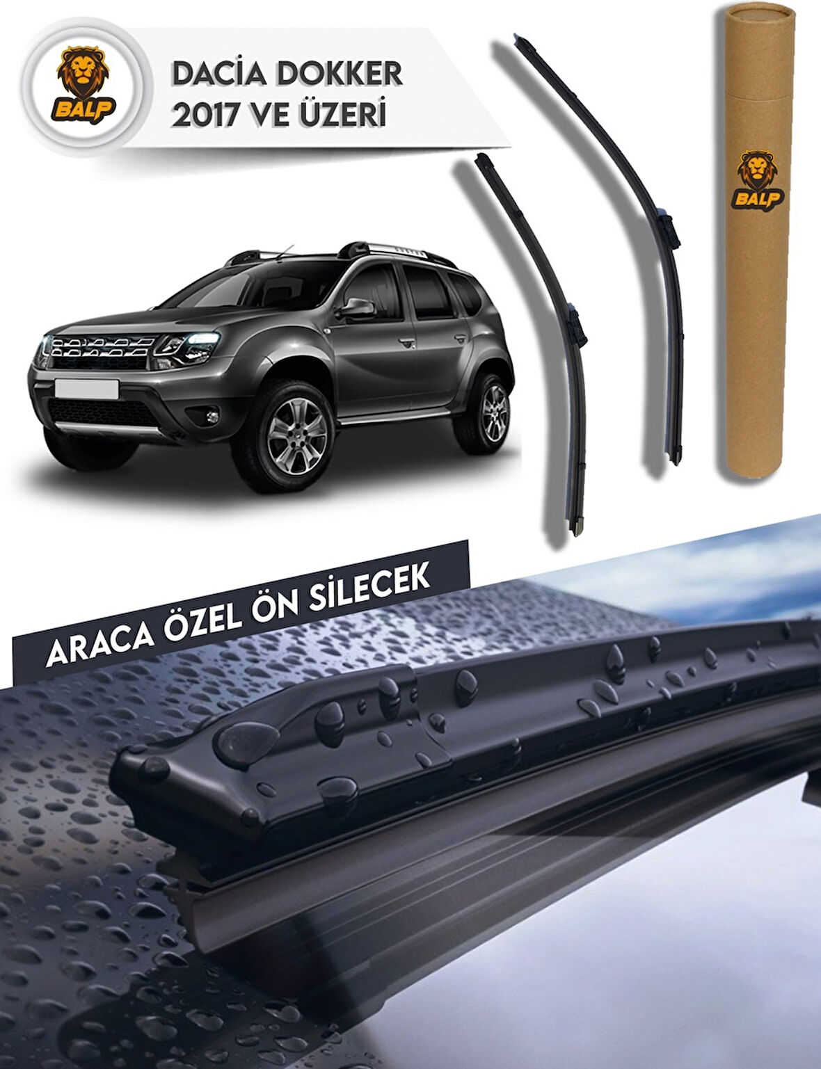 Dacia Duster  Silecek Takımı 2017 ve Üzeri  55X48 A