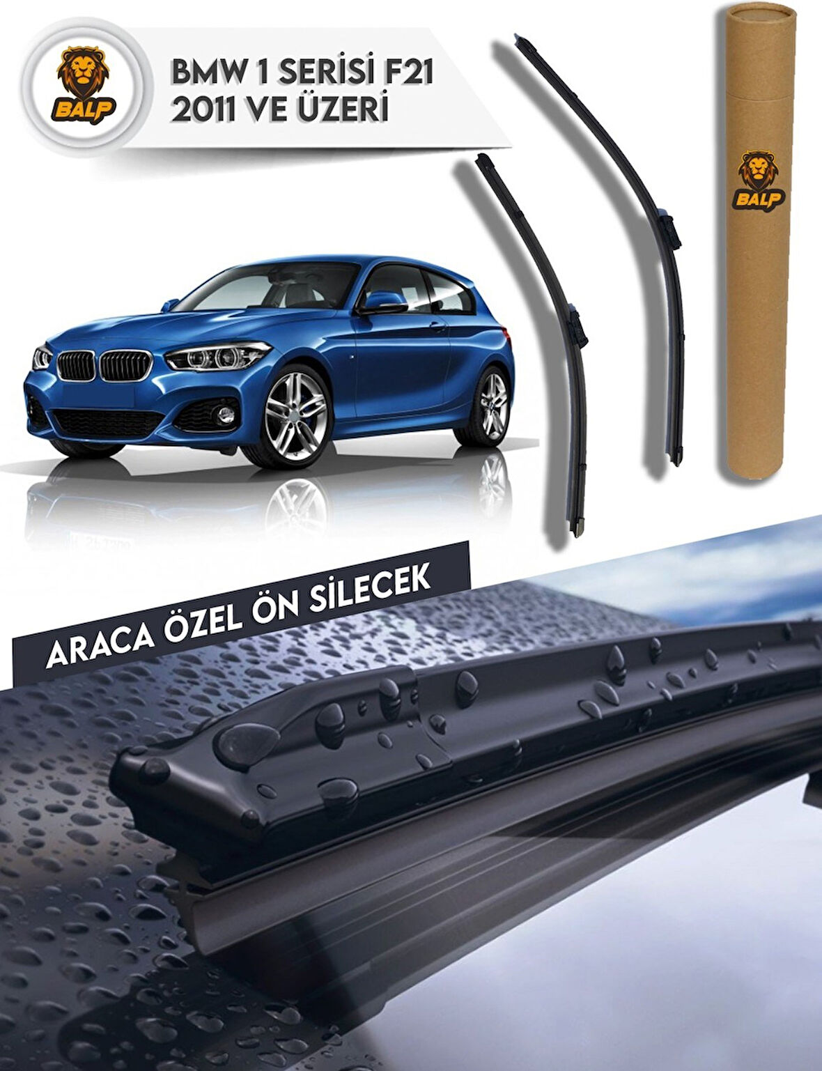 Bmw 1 Serisi F21 Silecek Takımı 2011 ve Üzeri 55X45-A