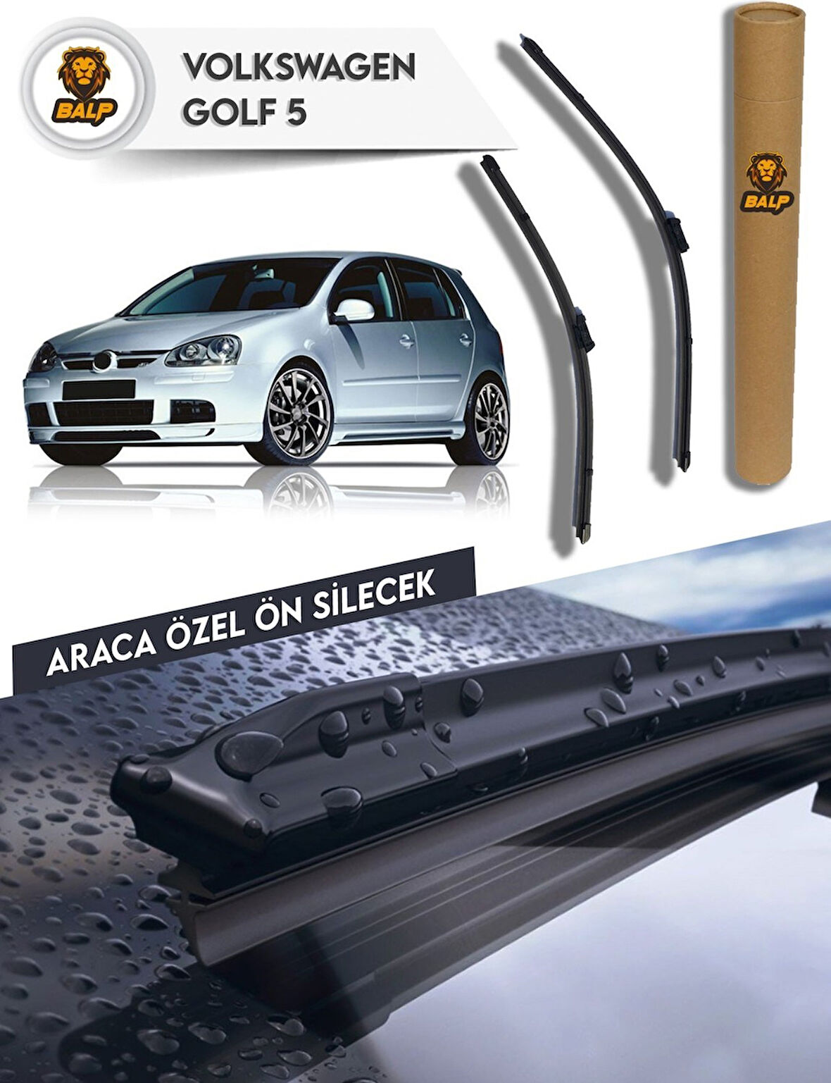 Volkswagen Golf 5 Muz Silecek Takımı 60x48a