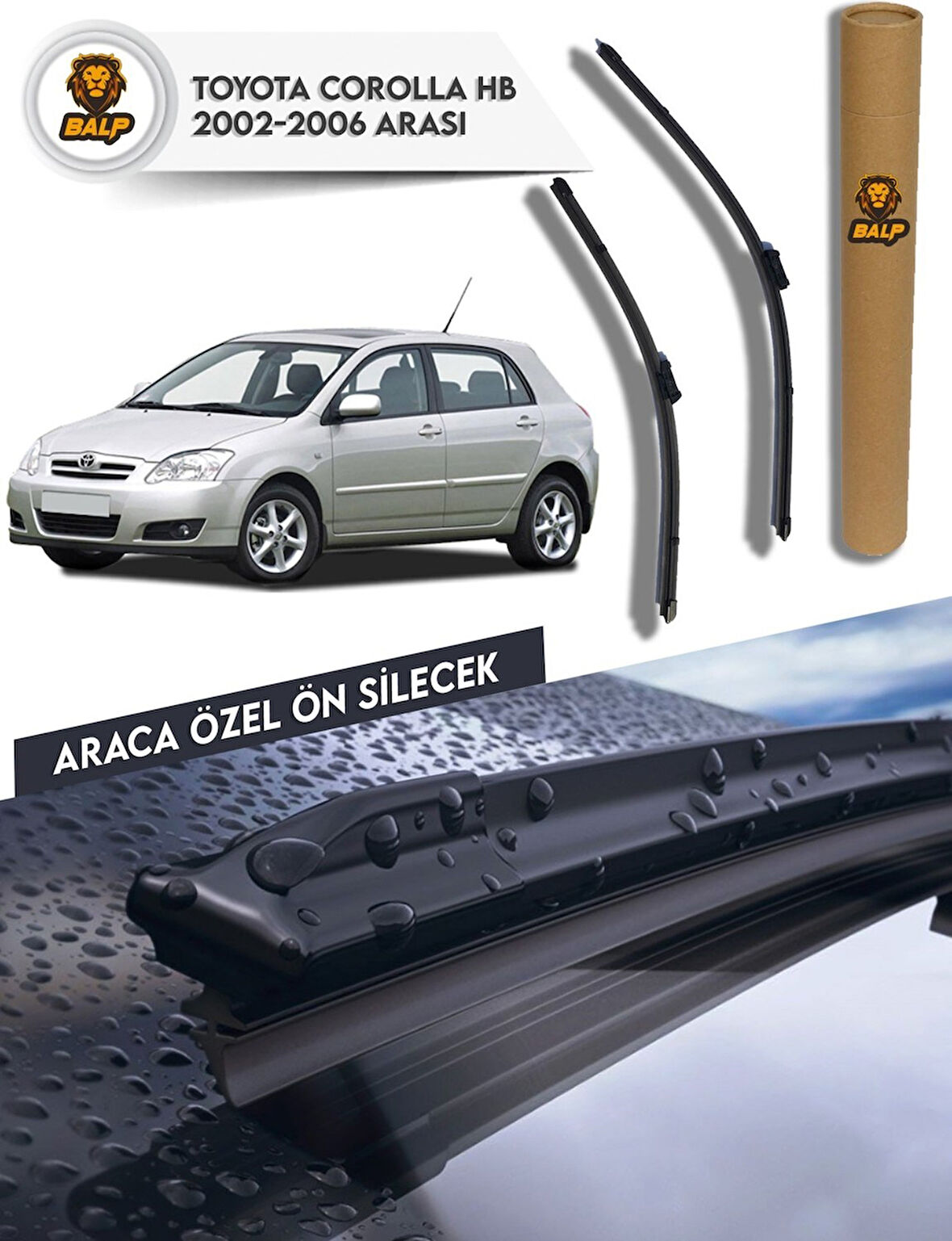 Toyota Corolla Hb Muz Silecek (2002-2006) 55x48ü