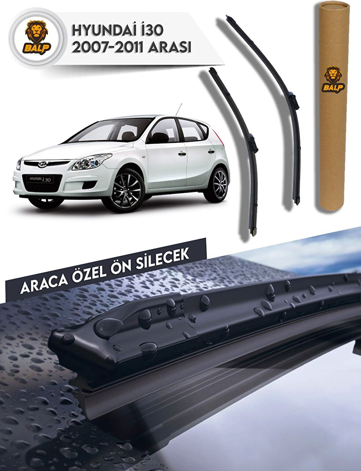 Hyundai İ30 Muz Silecek Takımı (2007-2011) 60X45A