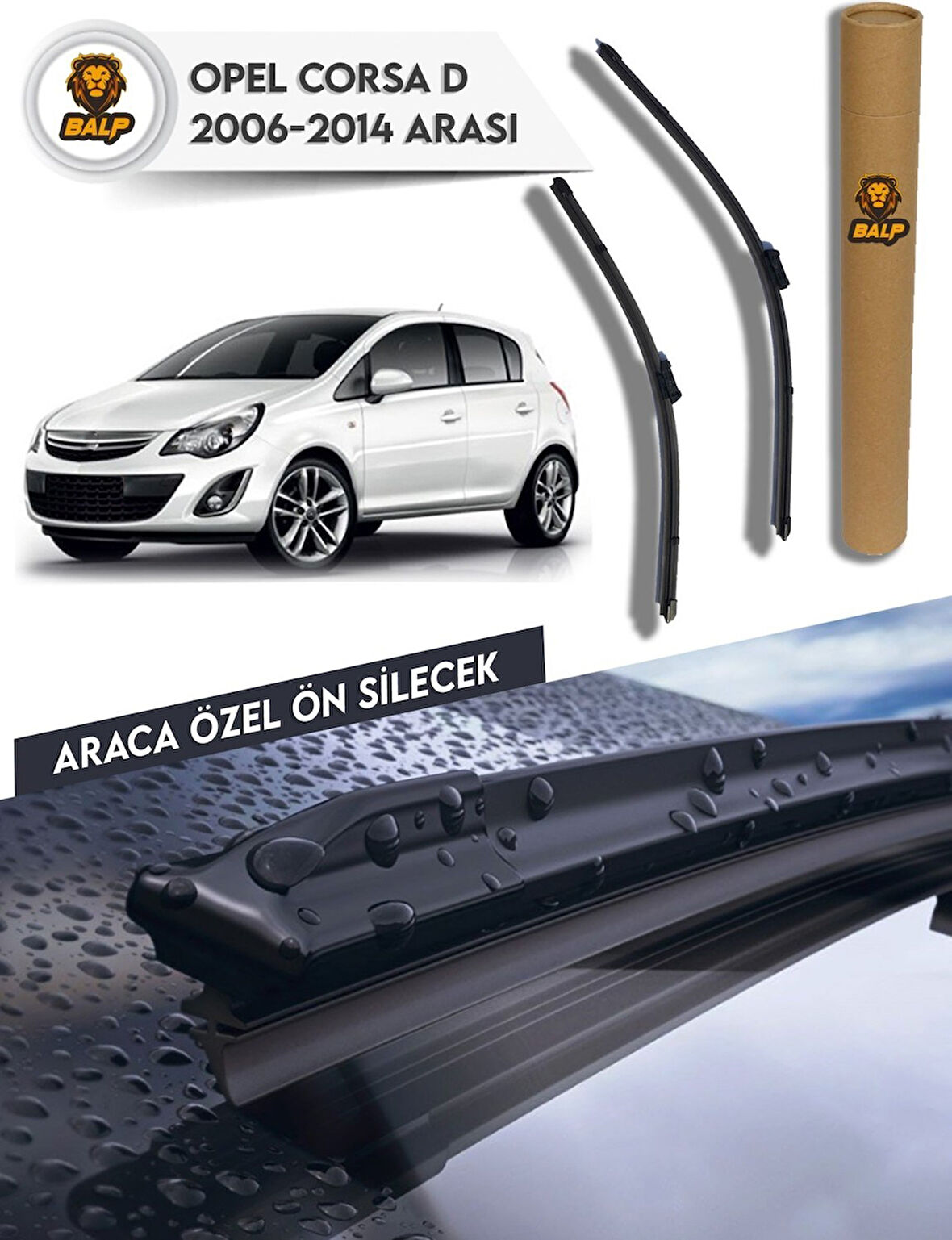 Opel Corsa D Silecek Takımı 2006-2014 Arası 65X40A