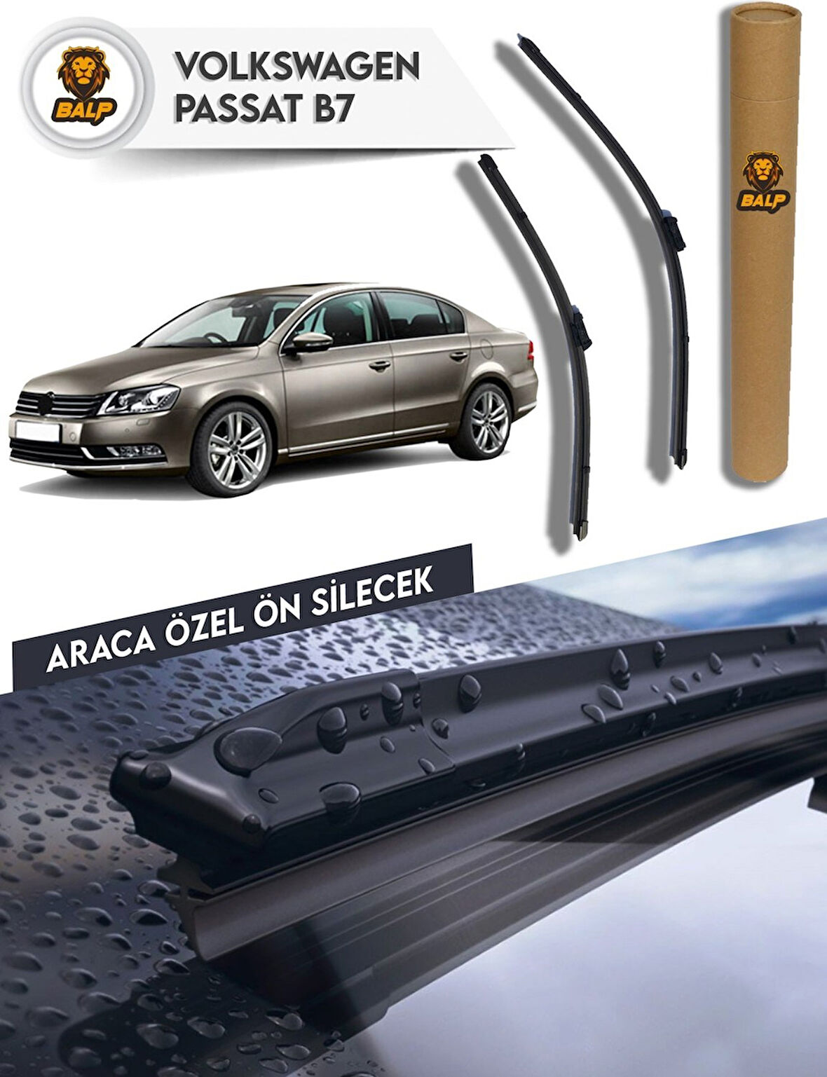 Volkswagen Passat Muz Silecek Takımı (2012-2014) 60x48a
