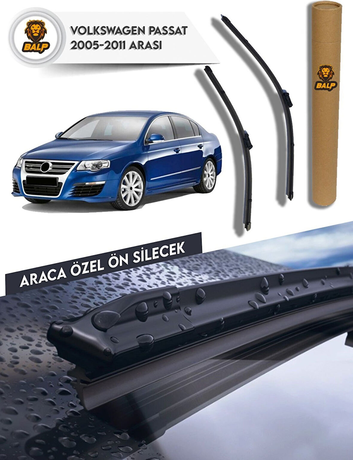 Volkswagen Passat Muz Silecek Takımı (2006-2010 B6) 60x48a