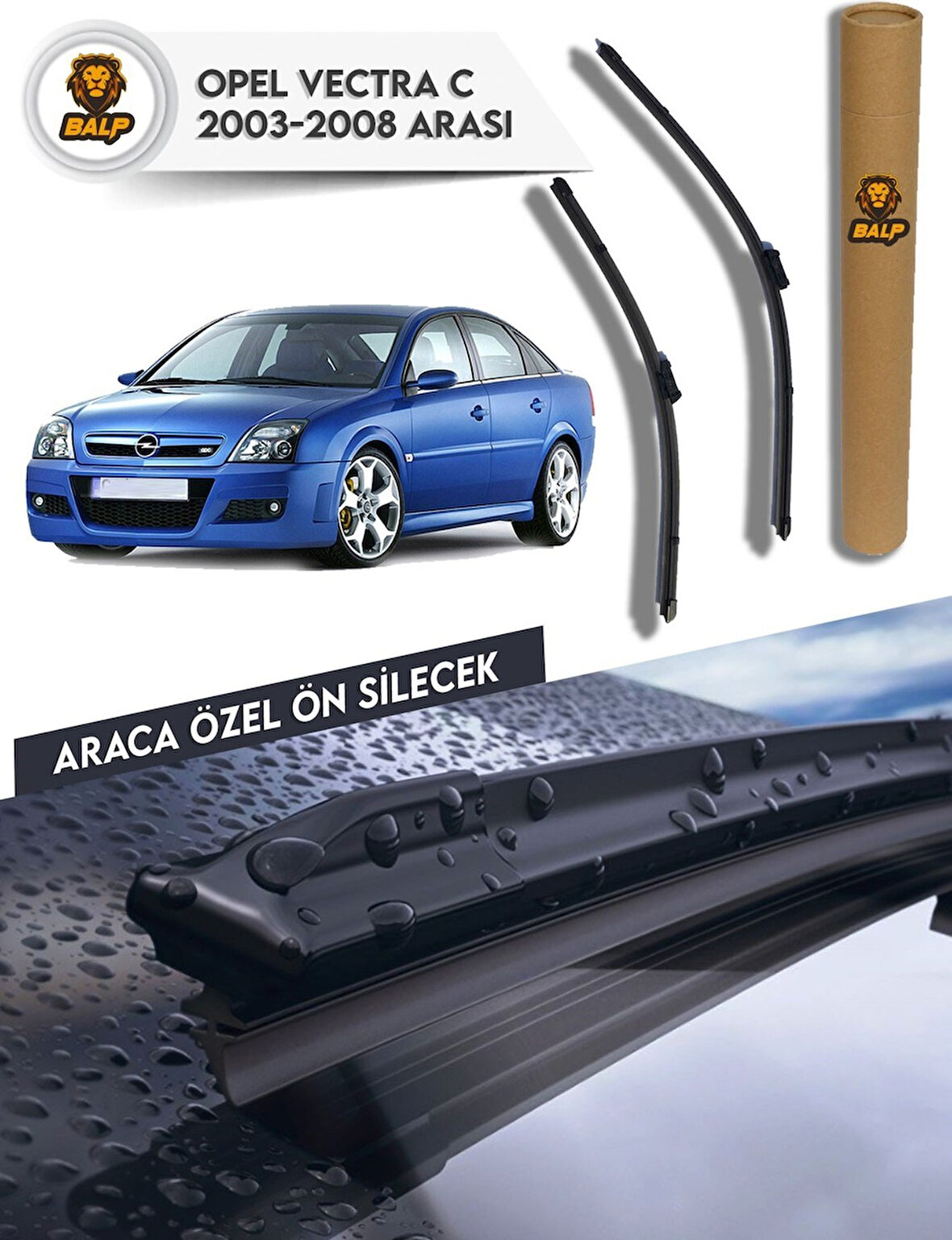 Opel Vectra C Muz Silecek Takımı (2003-2008) 60x48ü
