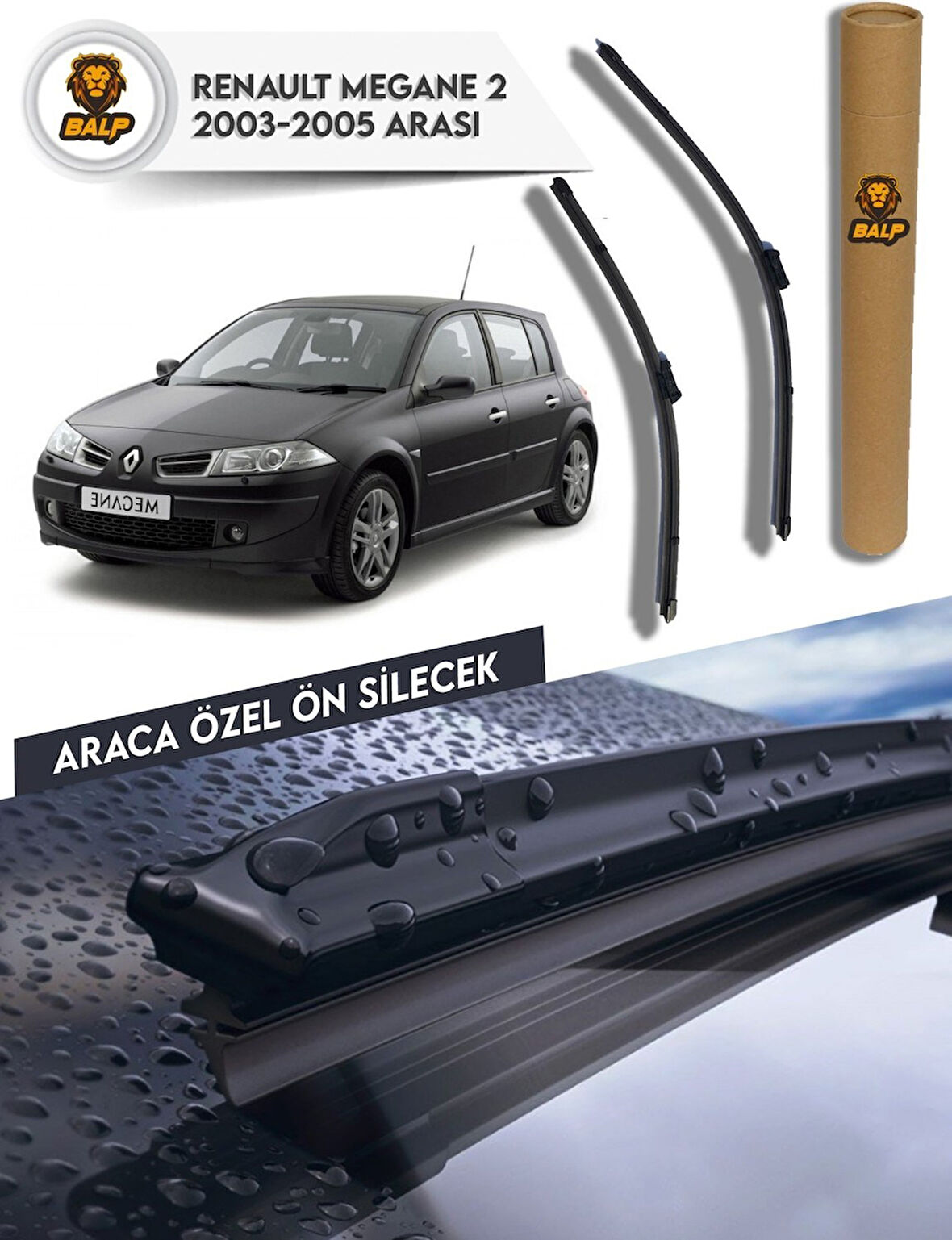 Renault Megane 2 Muz Silecek Takımı (2003-2005)