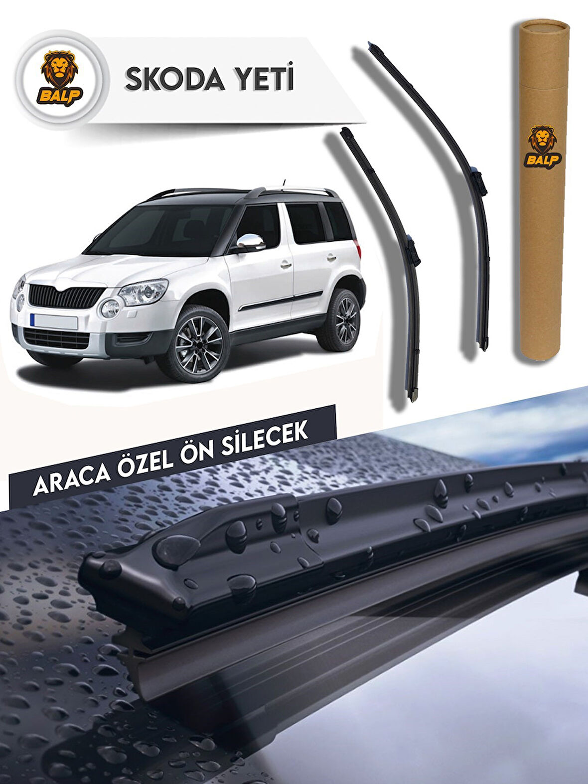 Skoda Yeti Muz Silecek Takımı (2009-2016) 60x48a