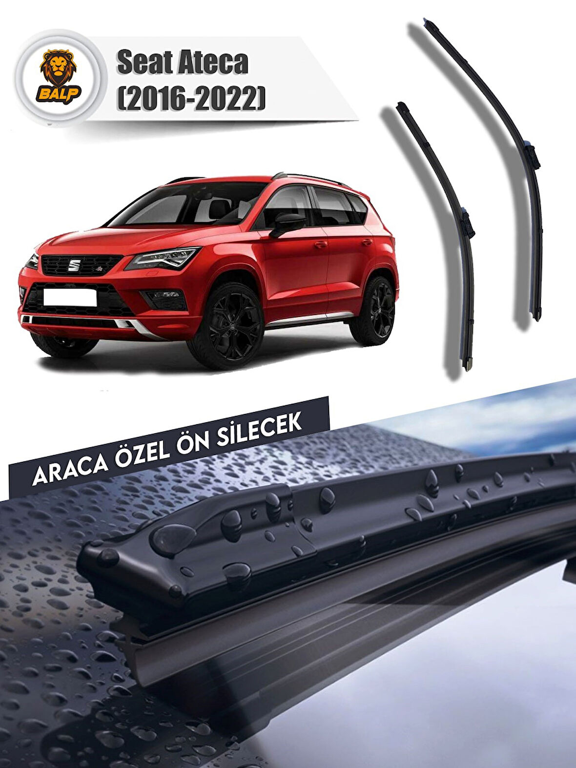 Seat Ateca Muz Silecek Takımı (2016-2022) 65x45a