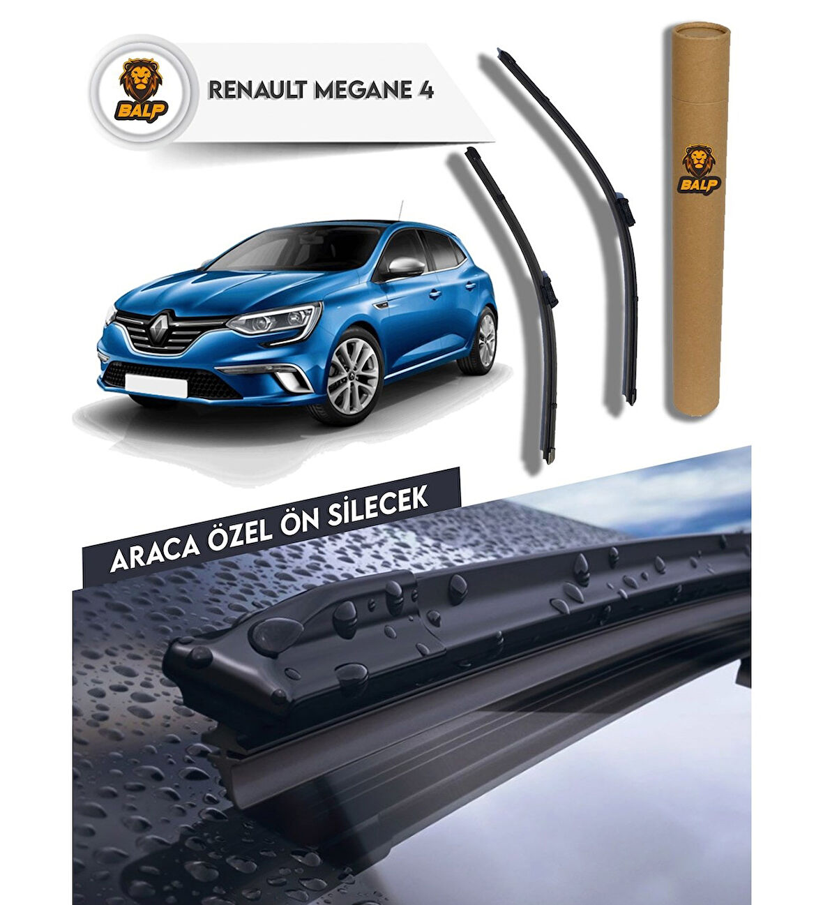 Renault Megane 4 Muz Silecek Takımı (2016-2021) 60x45