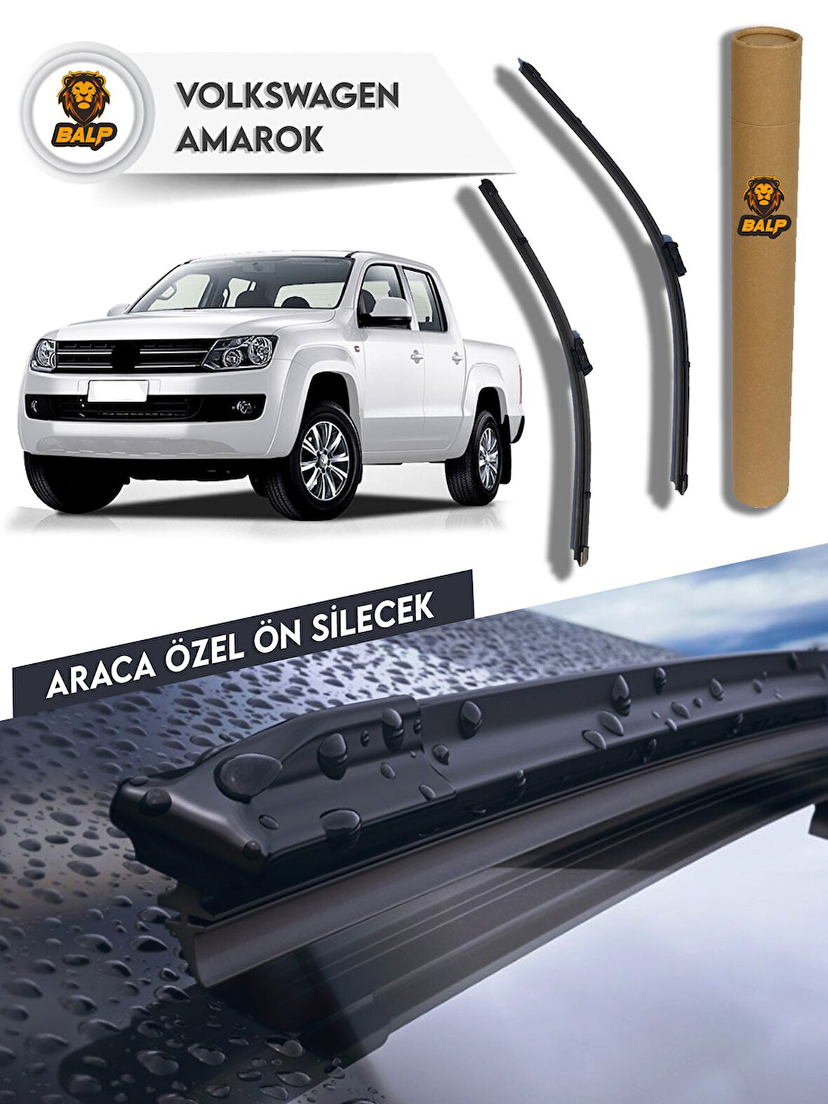 Volkswagen Amarok Muz Silecek Takımı (2013-2021) 60x60a
