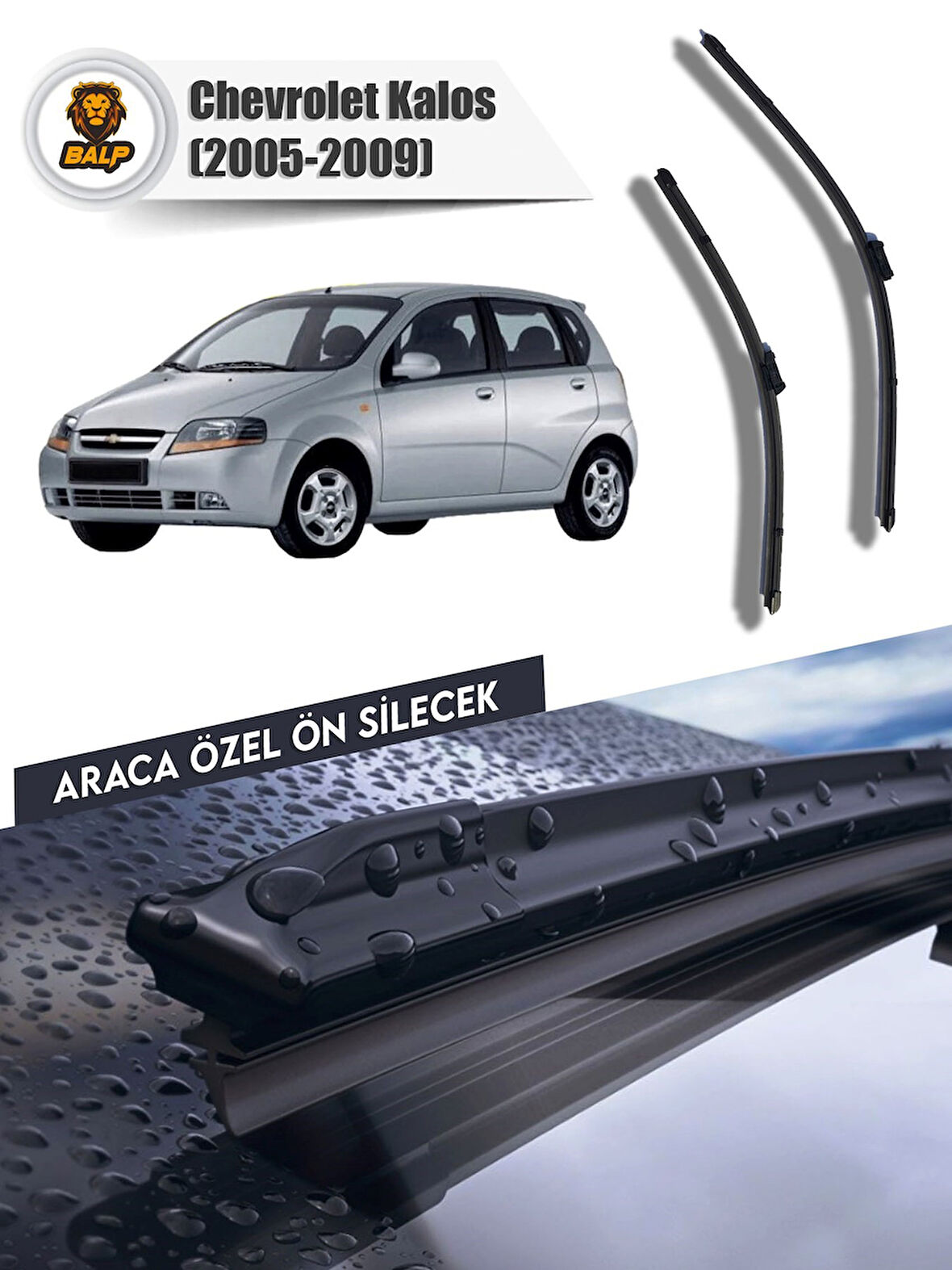 Chevrolet Kalos Muz Silecek (2005-2009) 55x40 Ü