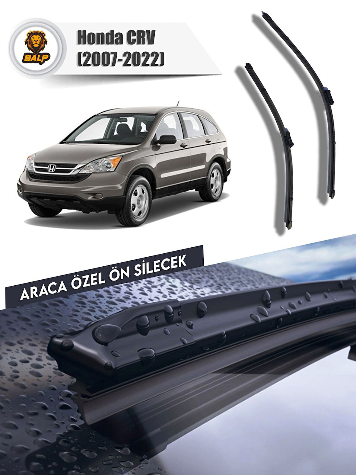 Honda CRV Muz Silecek Takımı (2007-2022) 65x40Ü