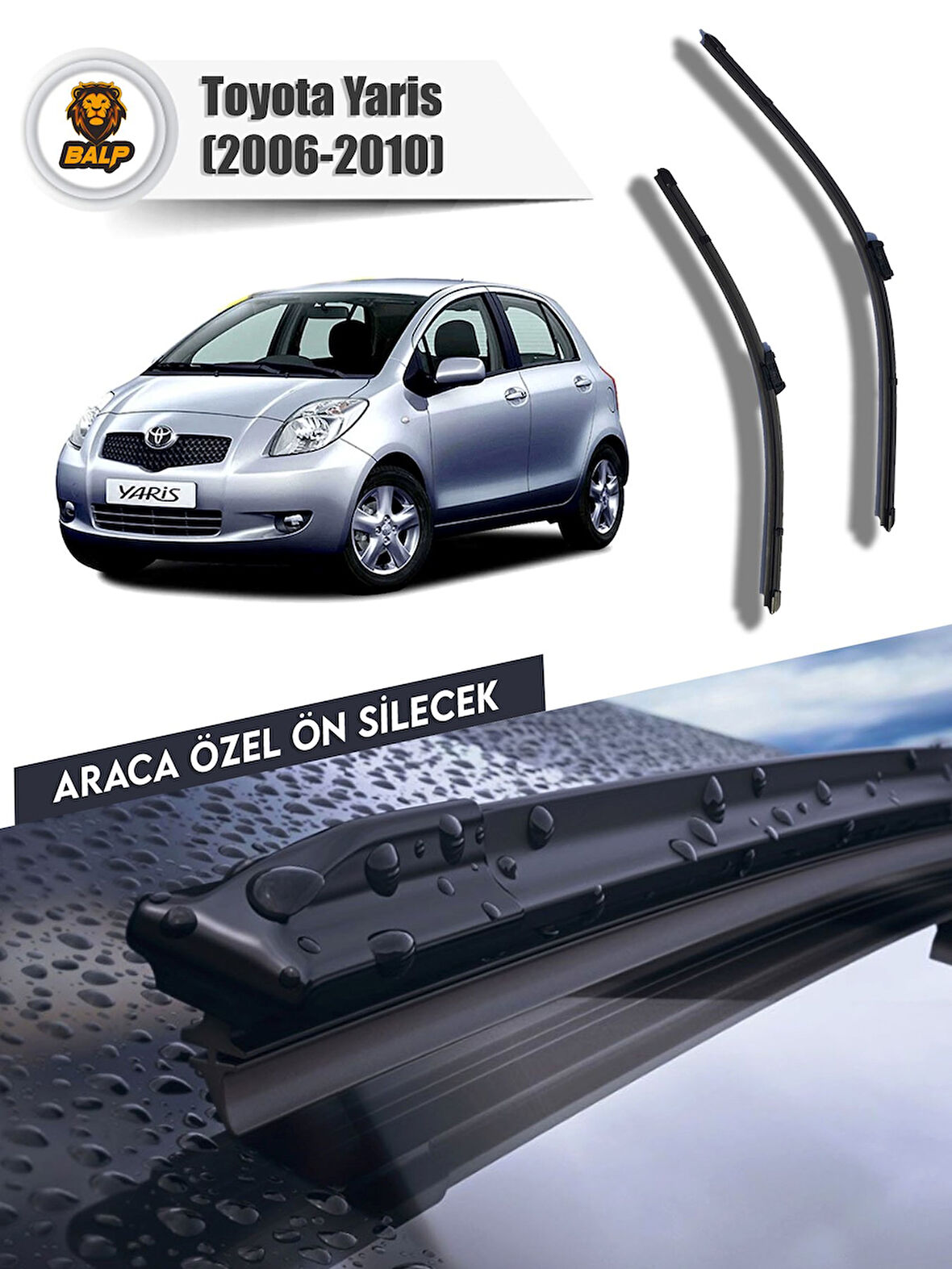 Toyota Yaris Muz Silecek (2006-2010) 60x35ü
