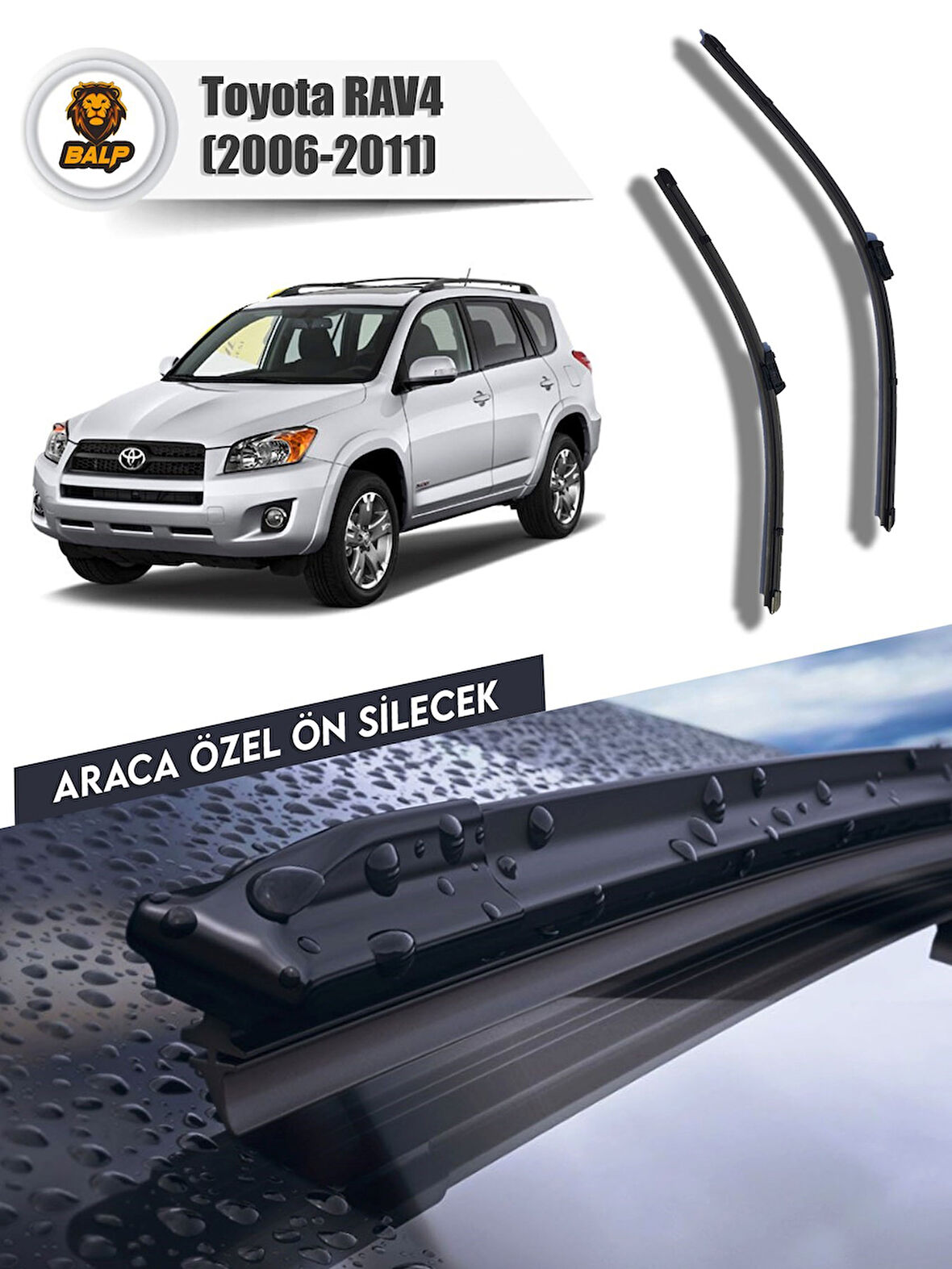 Toyota RAV4 Silecek (2006-2011) 60x40ü