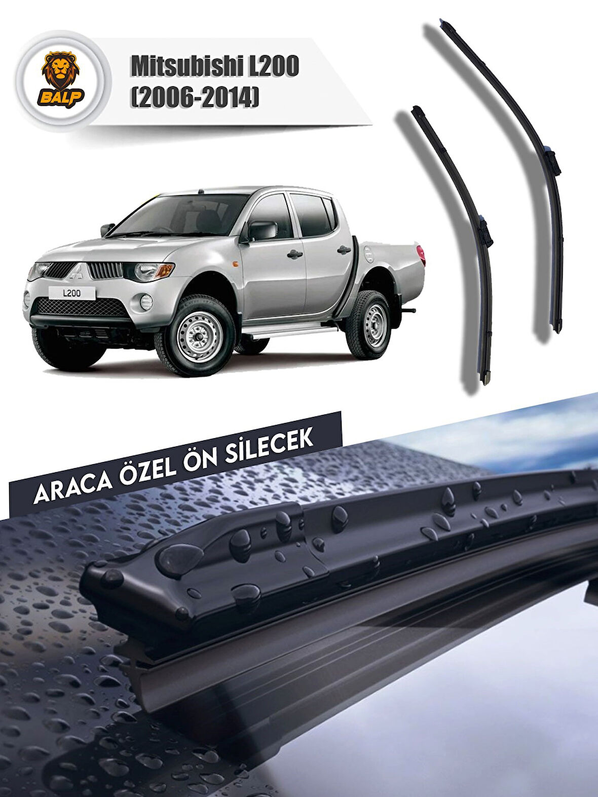 Mitsubishi L200 Muz Silecek (2006-2014) 55x45ü
