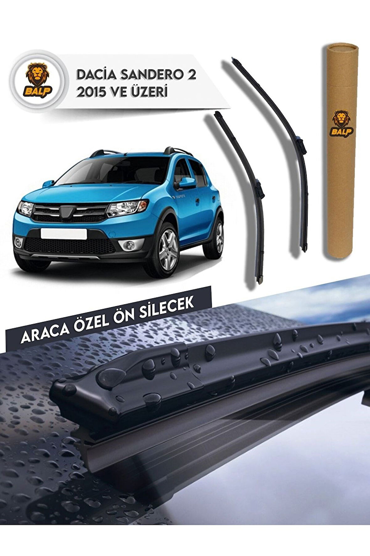 Dacia Sandero 2 Muz Silecek Takımı 2015 Ve Üzeri 56x48 A