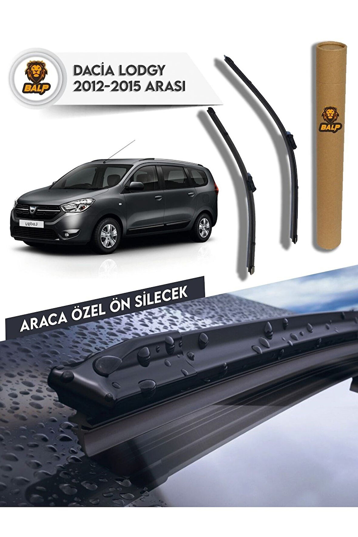Dacia Lodgy Muz Silecek Takımı 2012-2015 Arası 55x40ü