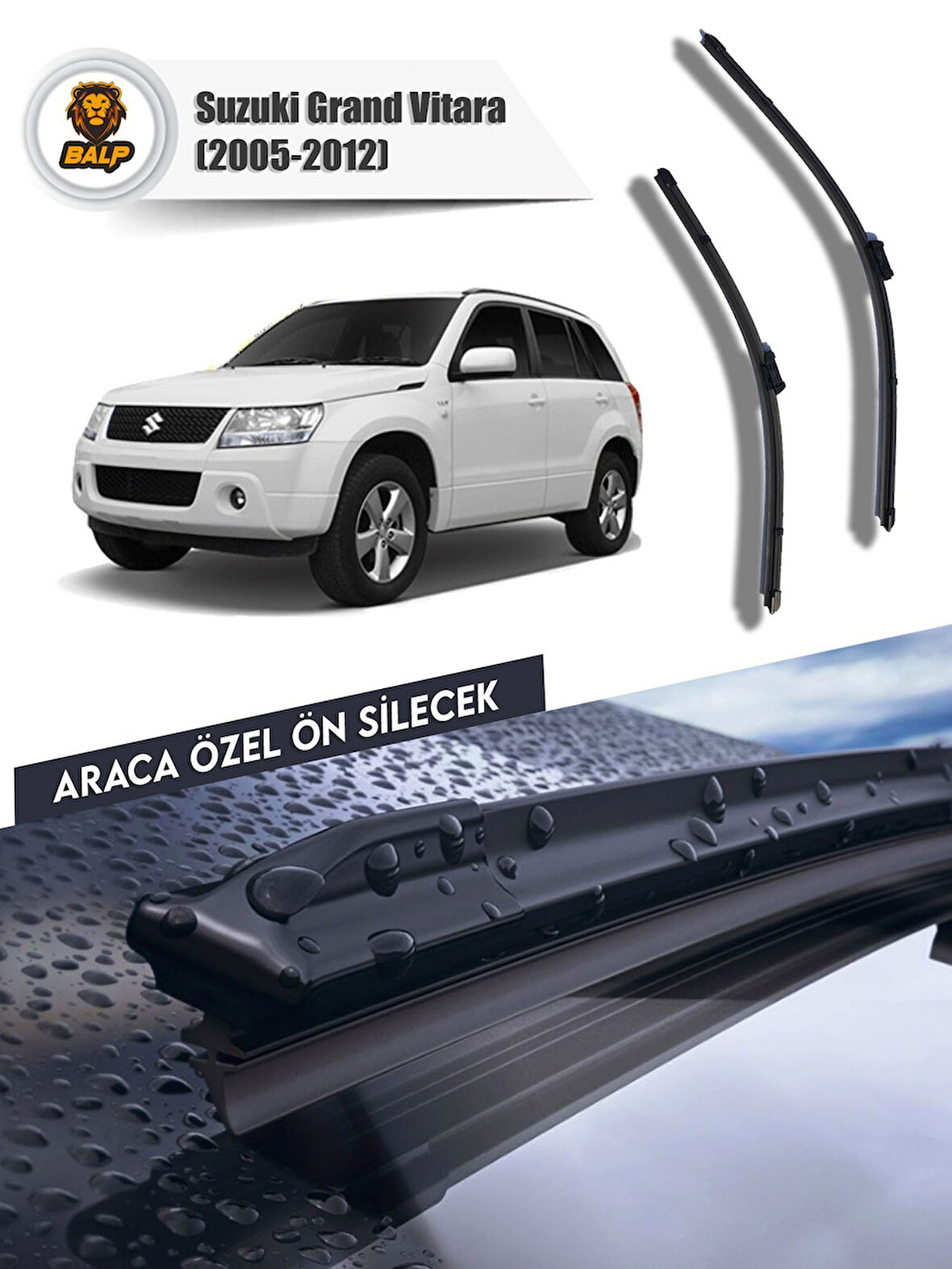 Suzuki Grand Vitara Muz Silecek (2005-2012) 48x48ü