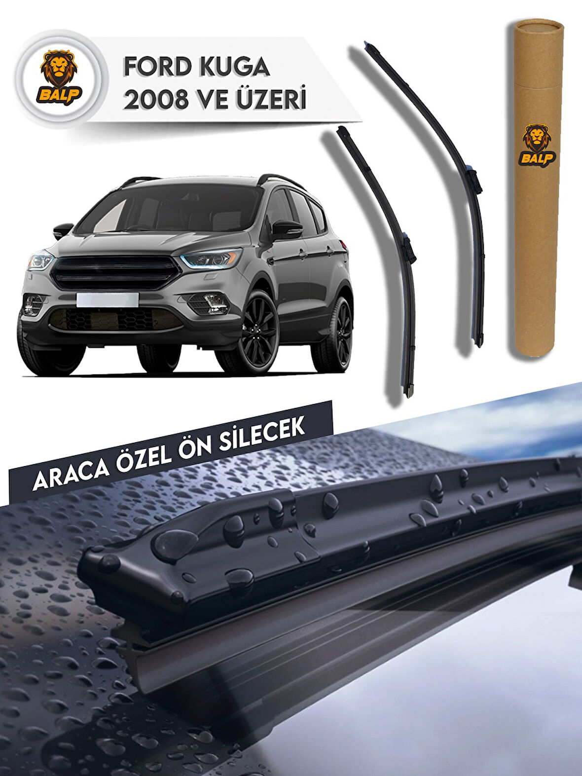 Ford Kuga Muz Silecek Takımı (2008-2012) 60x40A