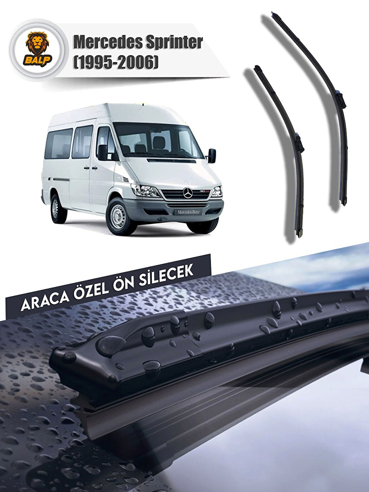 Mercedes Sprinter Muz Silecek (1995-2006) 60x53ü