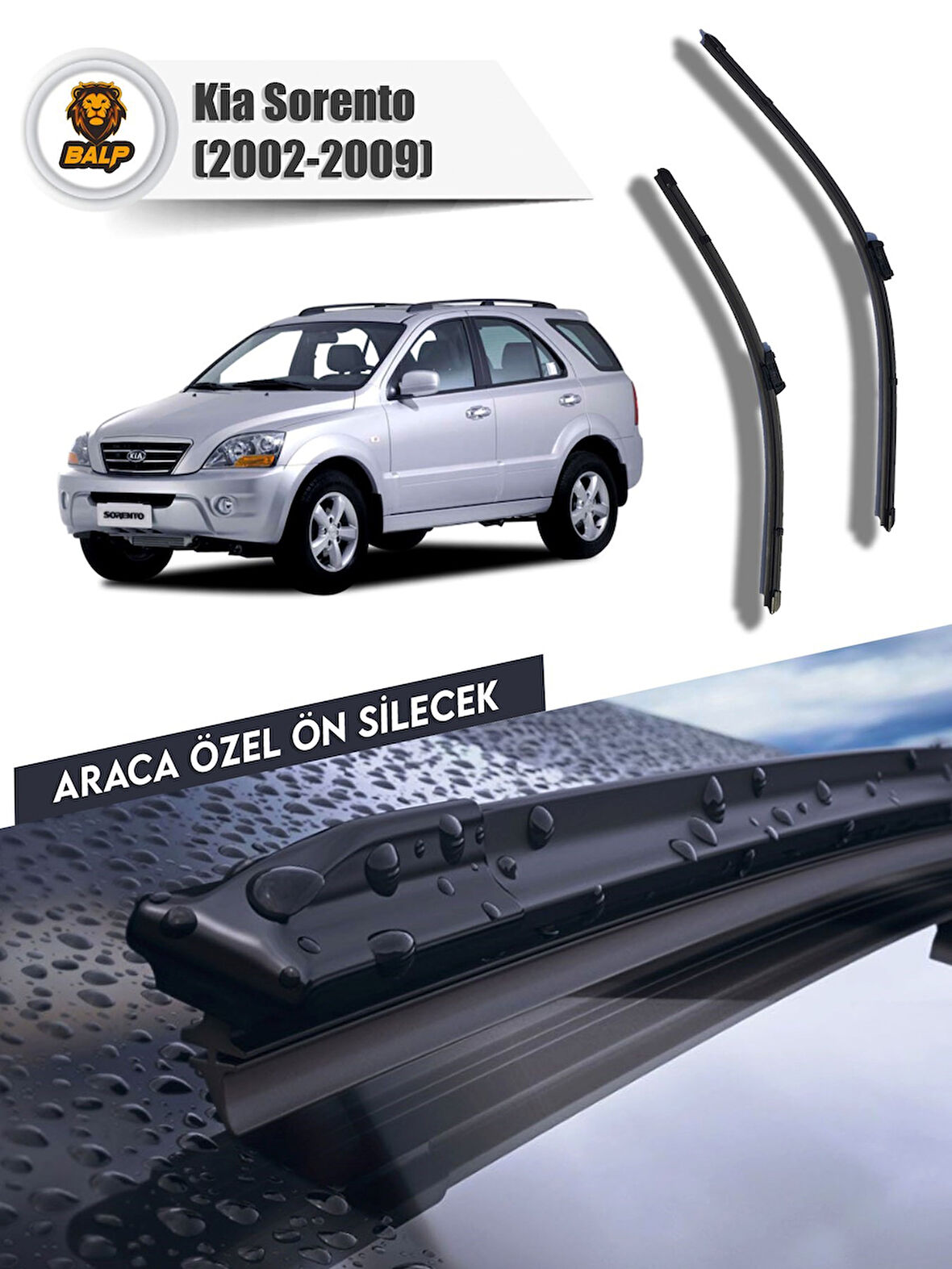 Kia Sorento Muz Silecek Takımı (2002-2009)  60x45Ü