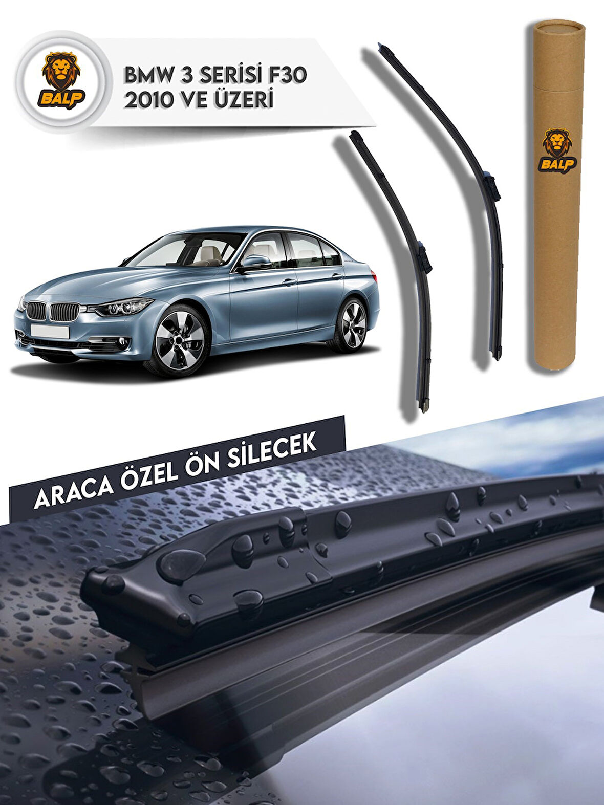 Bmw 3 Serisi F30 Silecek Takımı 2010 ve Üzeri 60X48-A