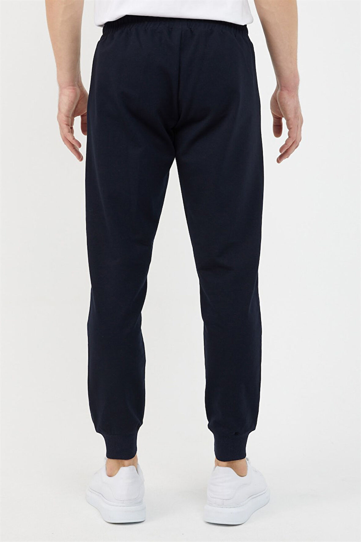 Erkek Paça Ribanalı Lacivert Eşofman Altı