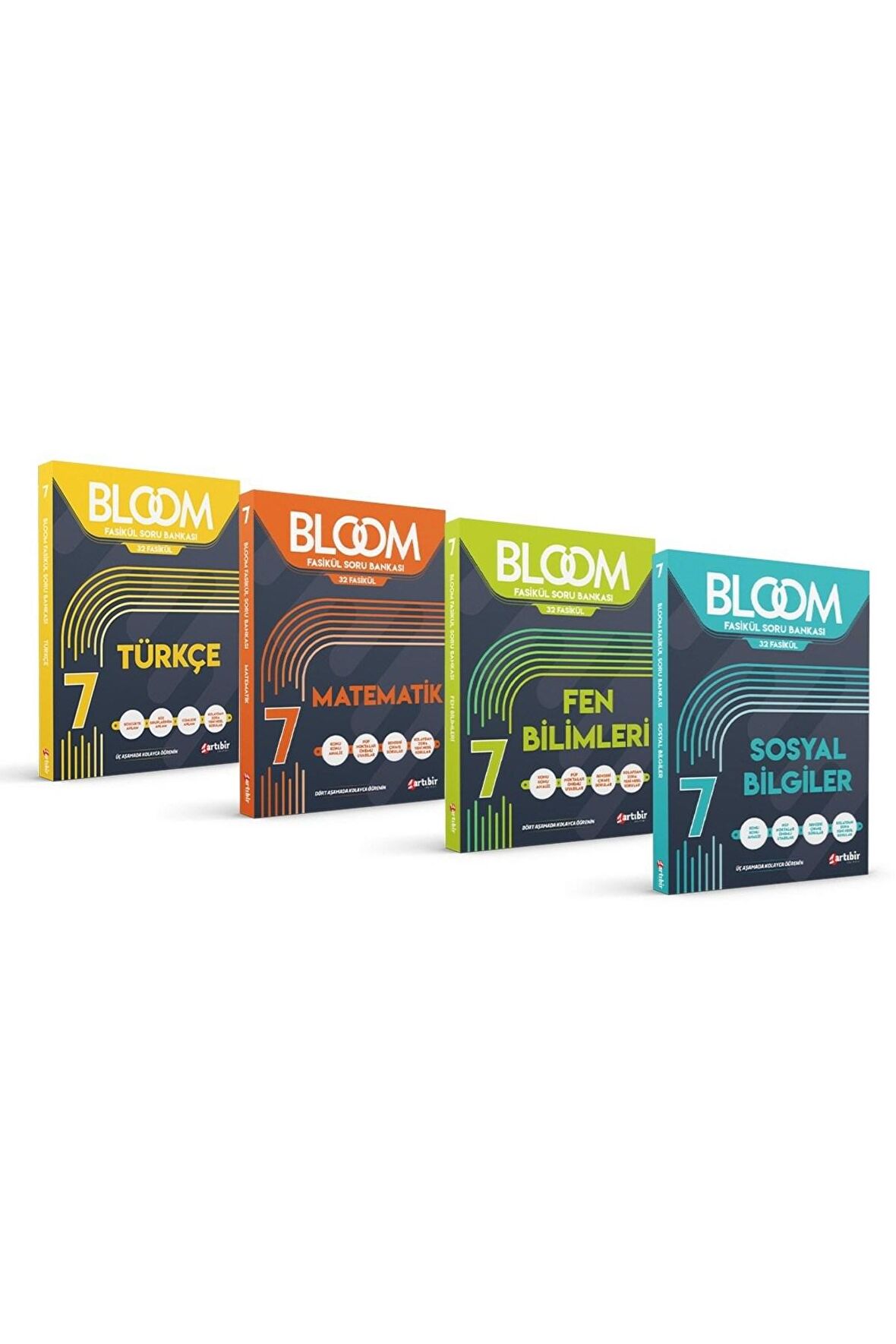  7. Sınıf  4'LÜ BLOOM TÜM DERSLER SET  