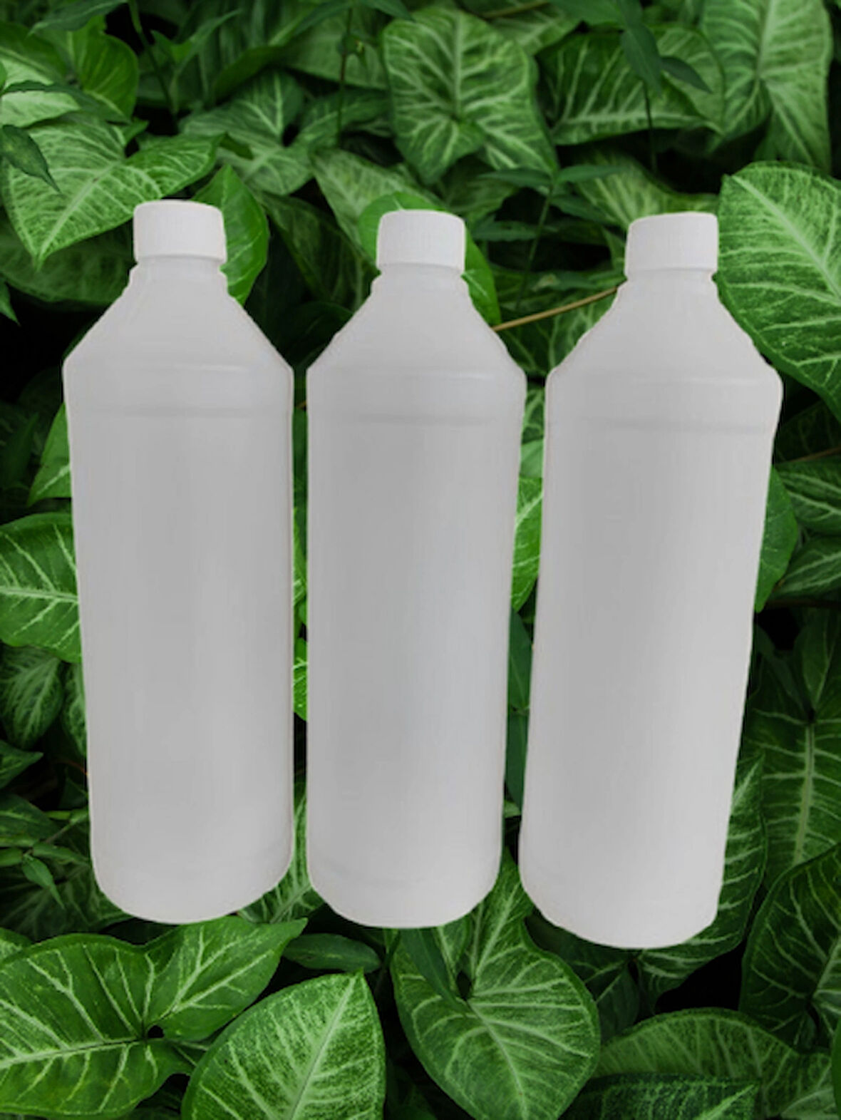 50 Adet Boş Slim Plastik Bidon Şişe (1000 ml'lik)
