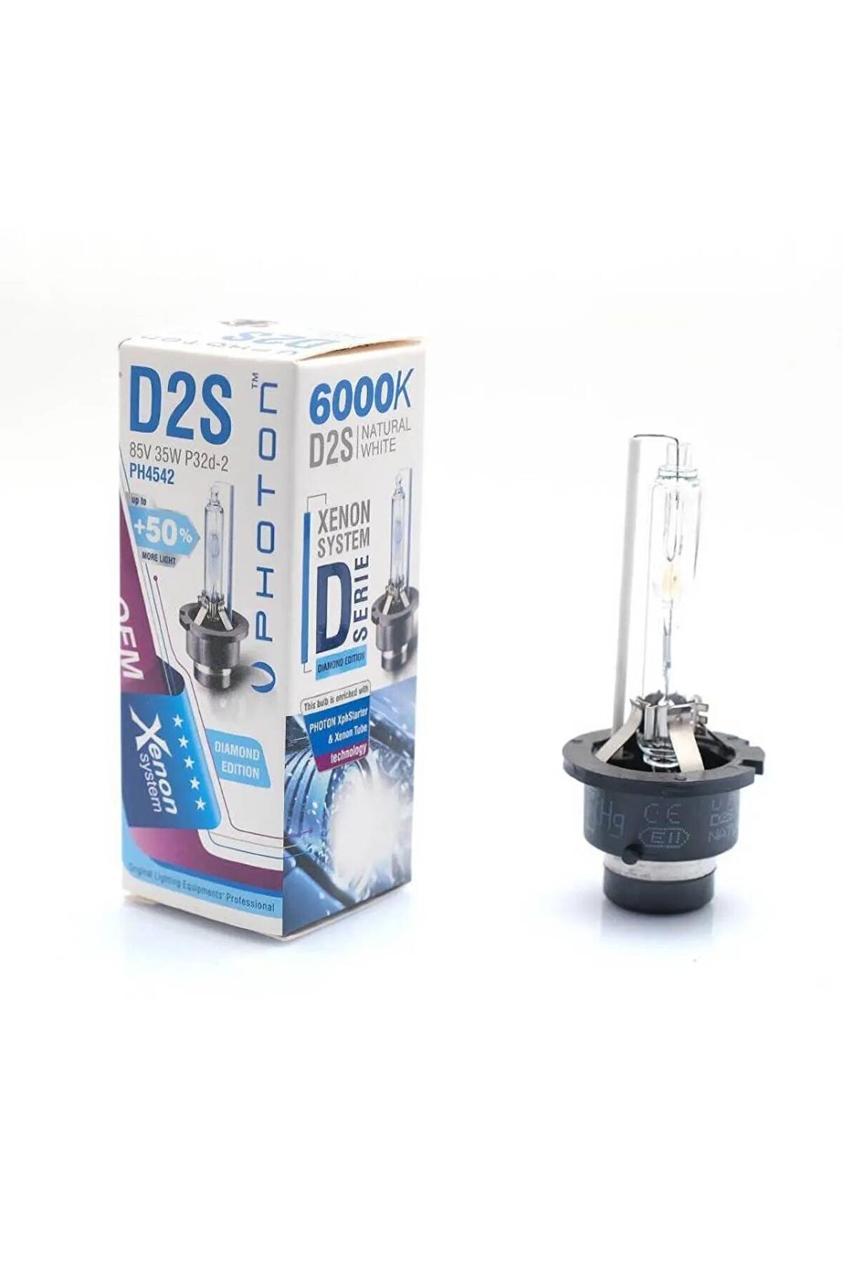 D2S 6000K +%50 FAZLA IŞIK