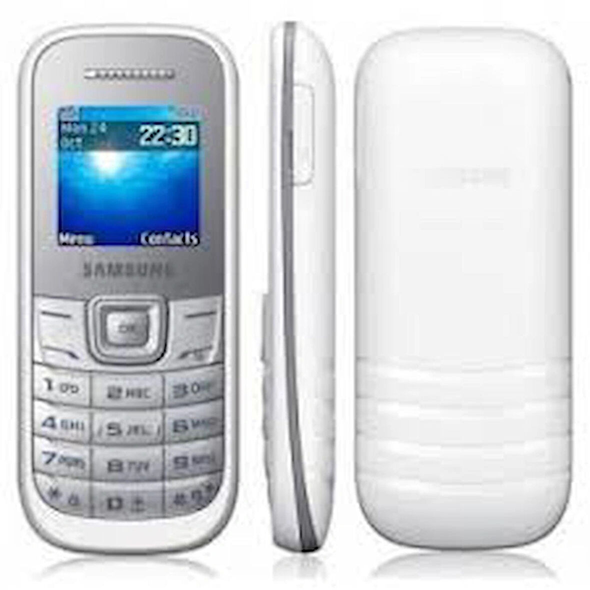 SAMSUNG E1205 CEP TELEFONU BEYAZ
