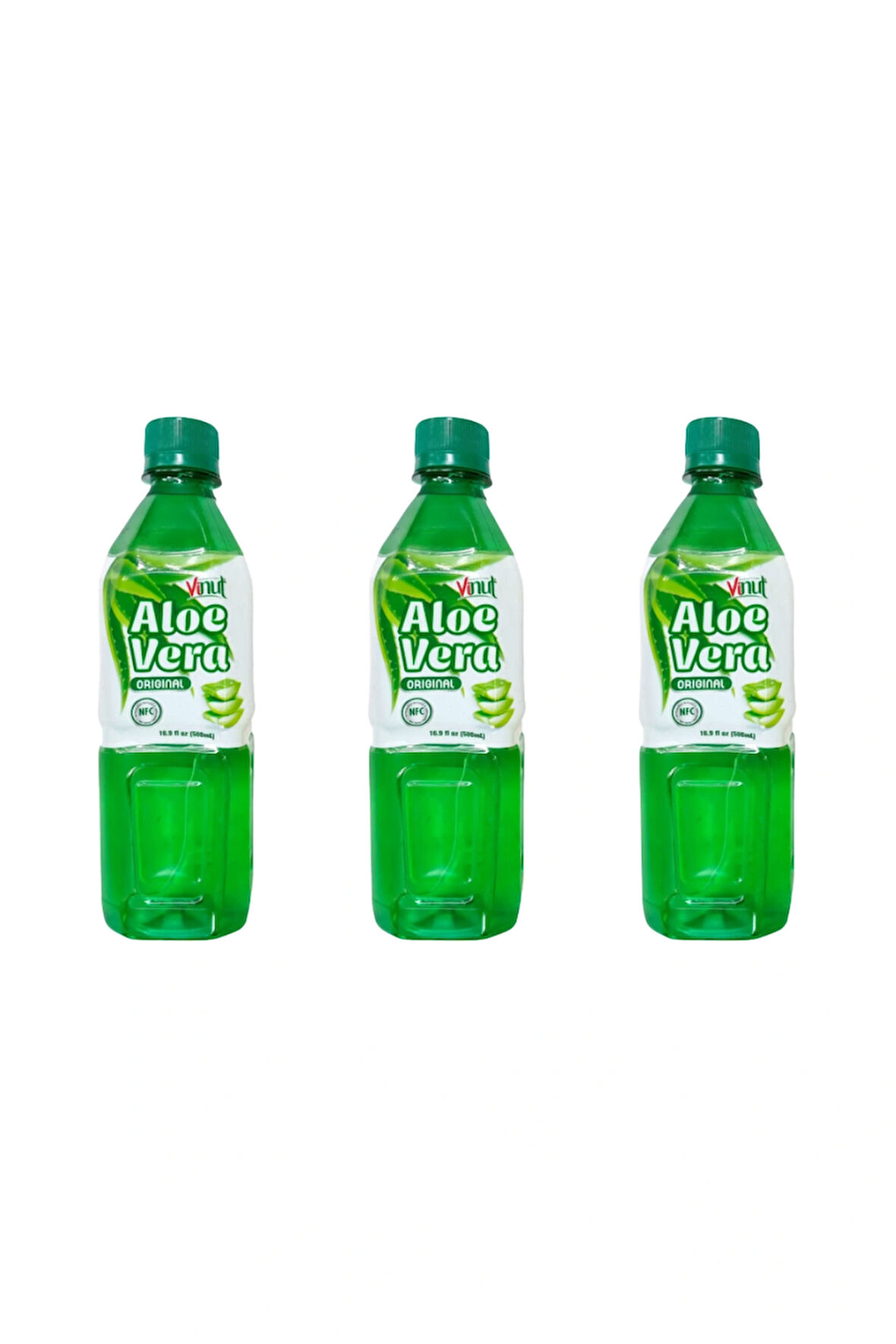 VİNUT ALOE VERA PARÇACIKLI İÇECEK 500 ML X3 ADET