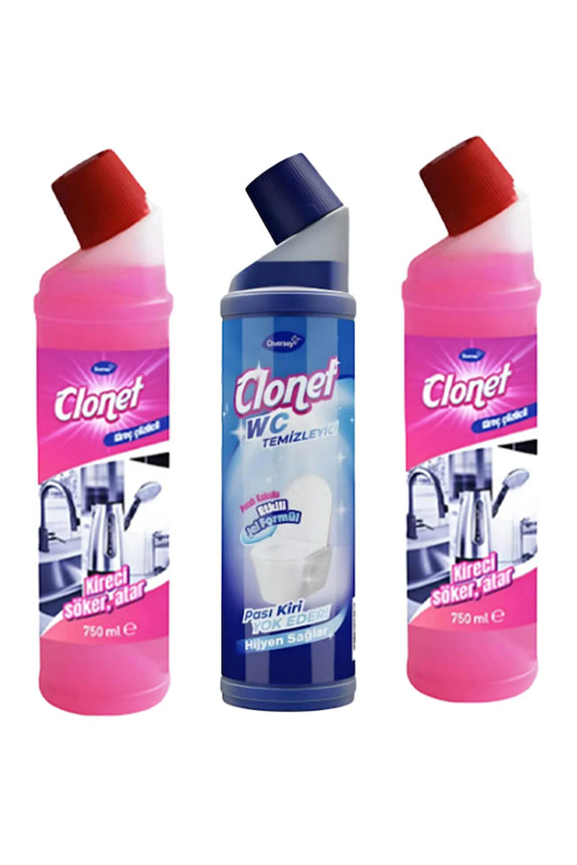 Diversey Clonet Extra 2 x 750 Ml + Room Care R6 750 ML