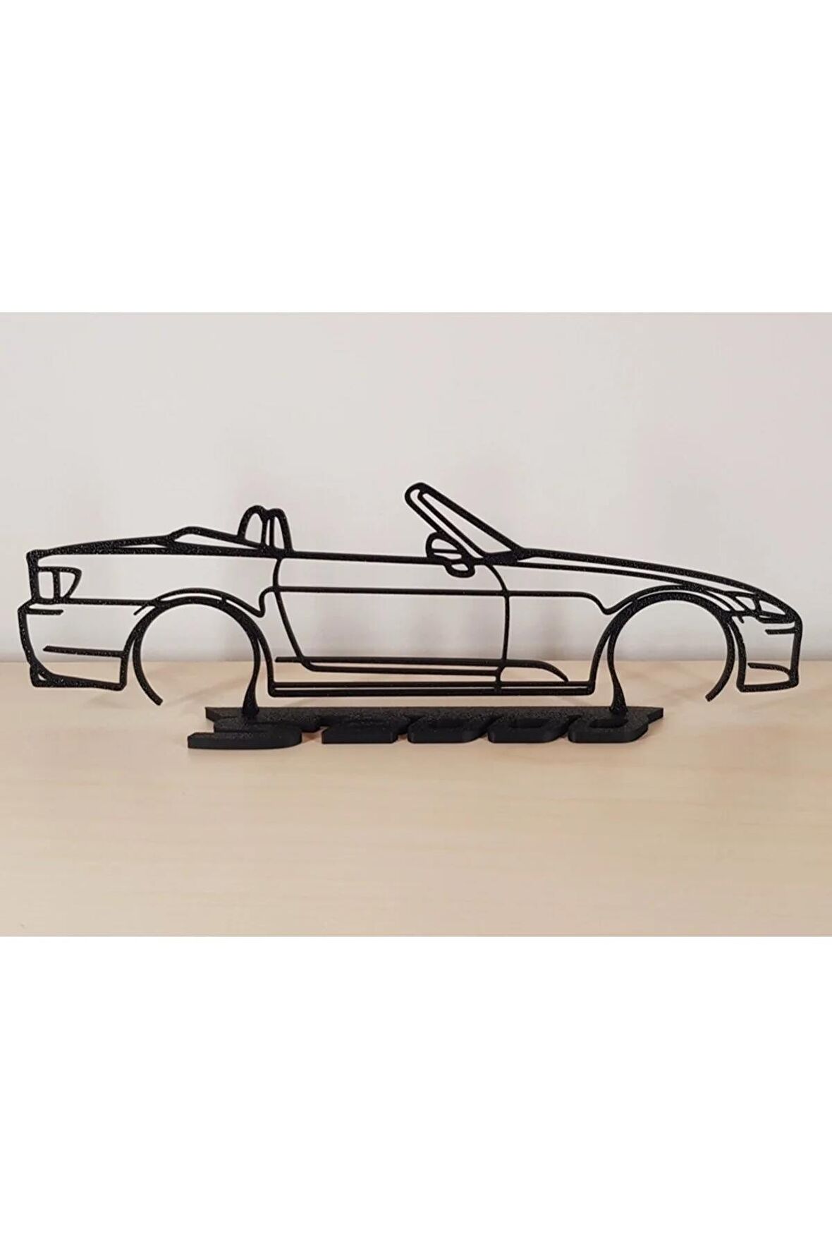 Honda S2000 Cabrio 20cm Plastik Masa Süsü Masa Dekorasyonu