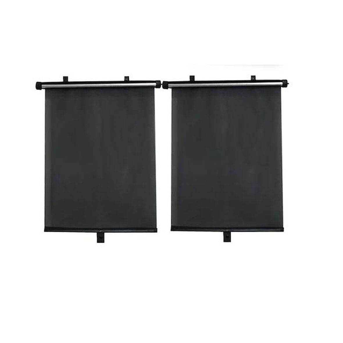 CARUB Güneşlik Perde Otomatik Makaralı 2Lİ 40x45