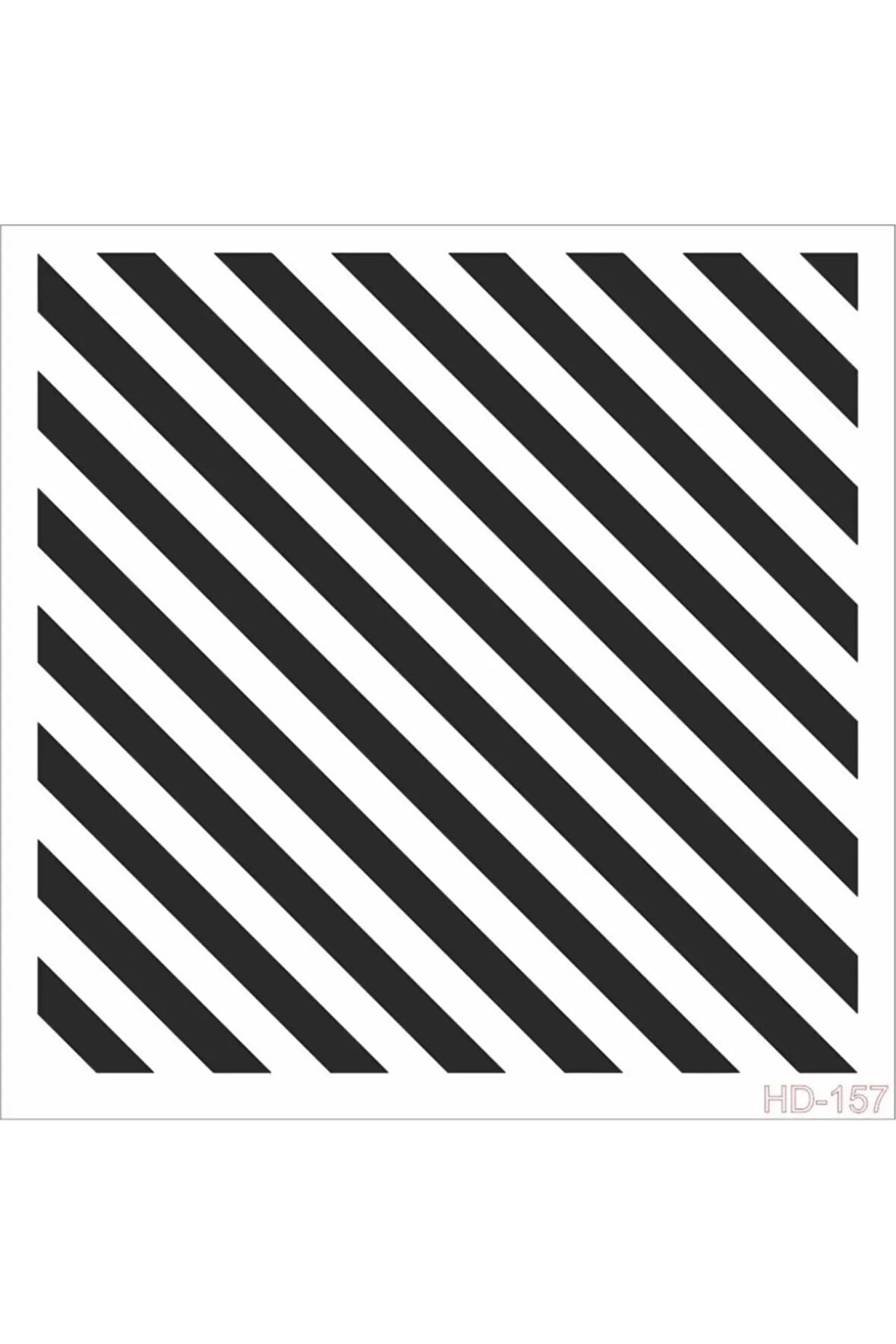 Hd157 Home Dekor Stencil 45x45