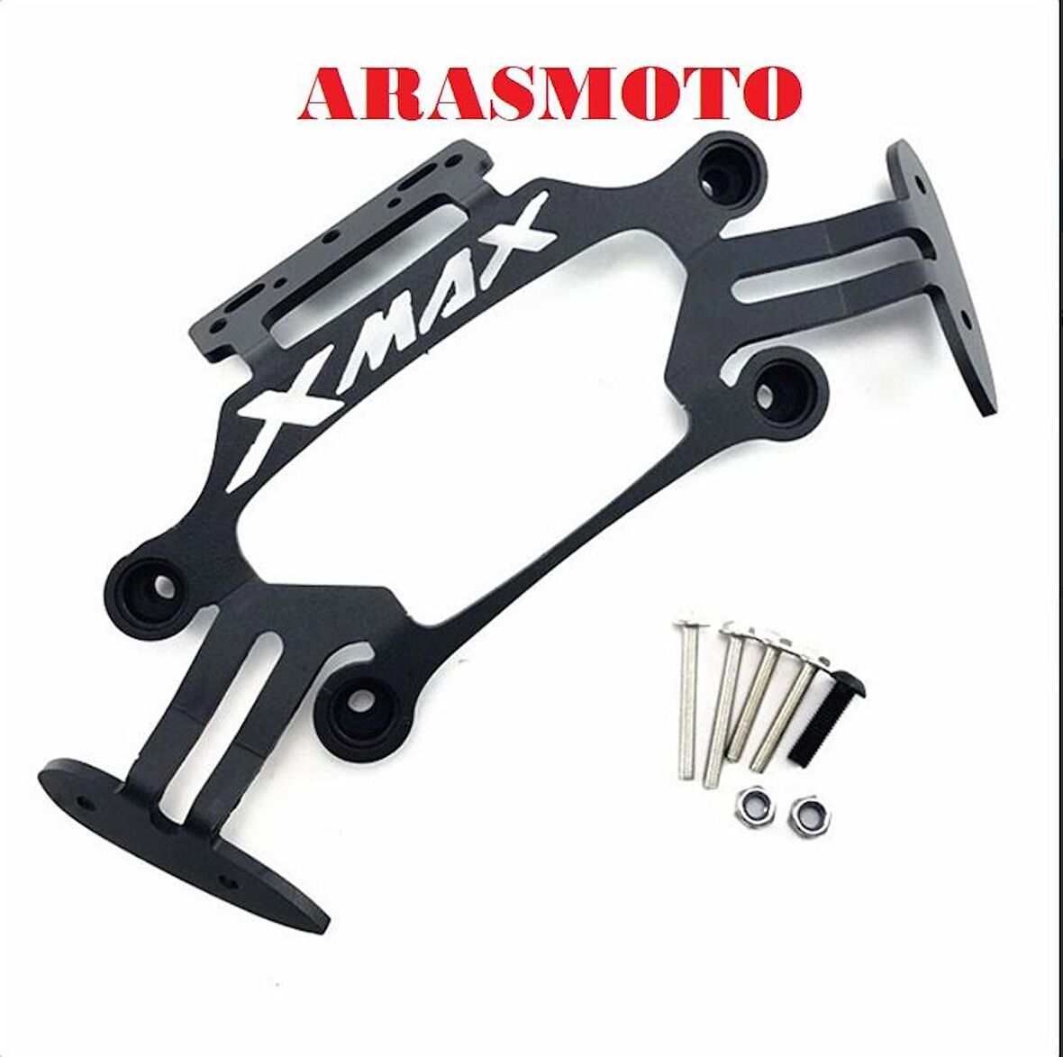 Yamaha Xmax Yan Ayna Aparatı ,Katlanır Ayna Bağlantı Barı 2018-2022 Telefon Tutucu Destekli-Arasmoto