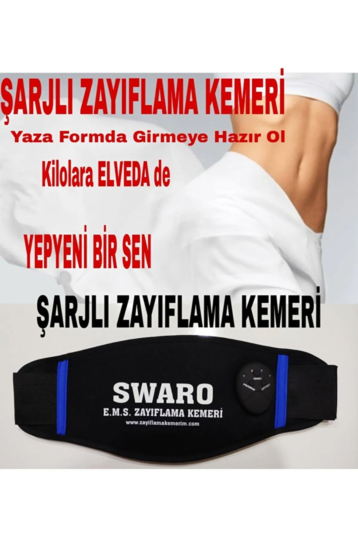 EMS Yağ Yakma  Kemeri