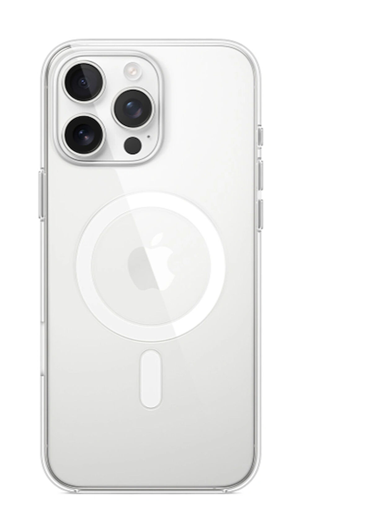 iPhone 16 Pro Max MagSafe Uyumlu Güçlü Manyetik Kılıf+KIRILMAZ CAM 2Sİ 1 ARADA