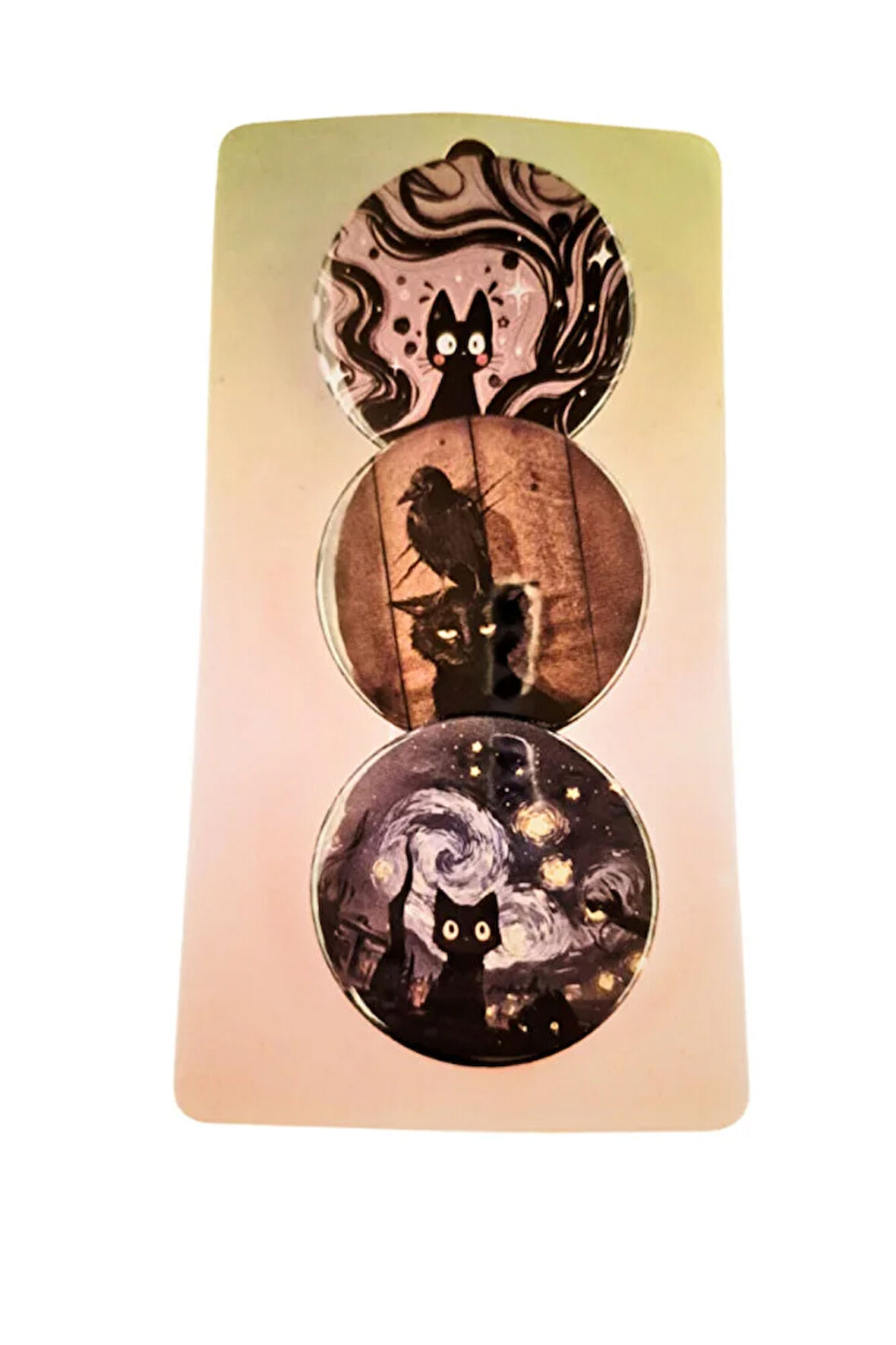 Şahane Kediler Rozet Seti