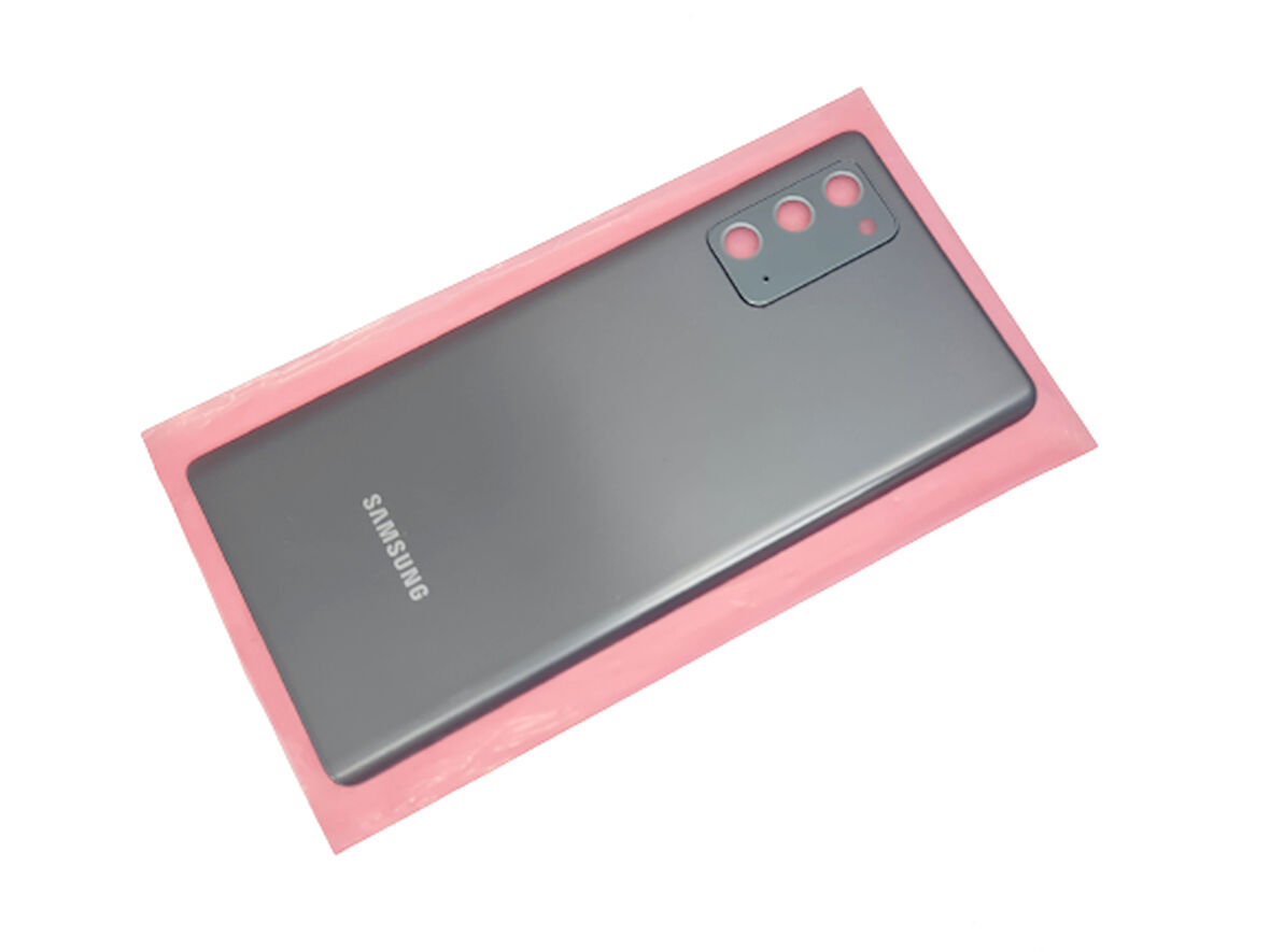 Samsung Galaxy NOTE 20 - SM-N980 Arka Pil Batarya Kapağı (CAM FULL LENSLİ ) SİYAH