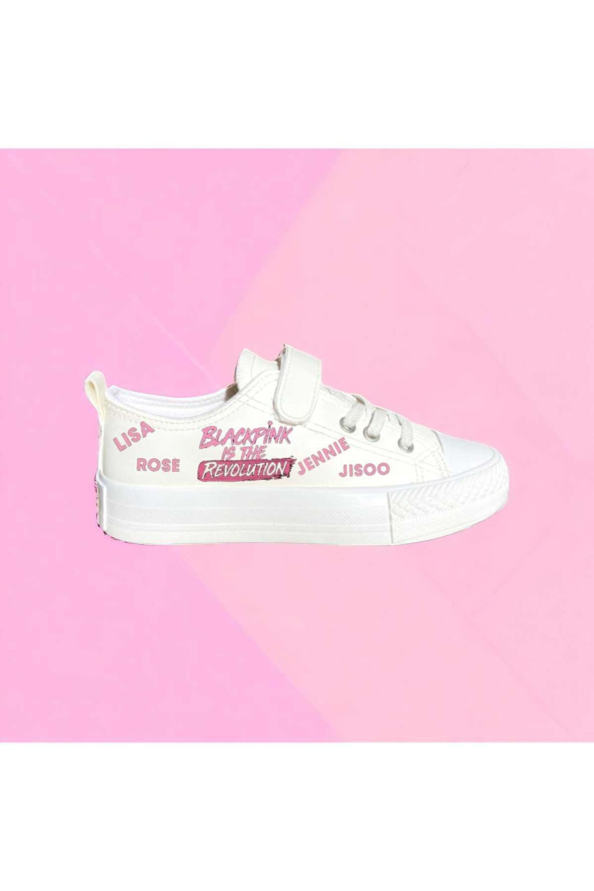 blackpink baskılı new sneaker spor ayakkabı kişiye özel isim yazılır