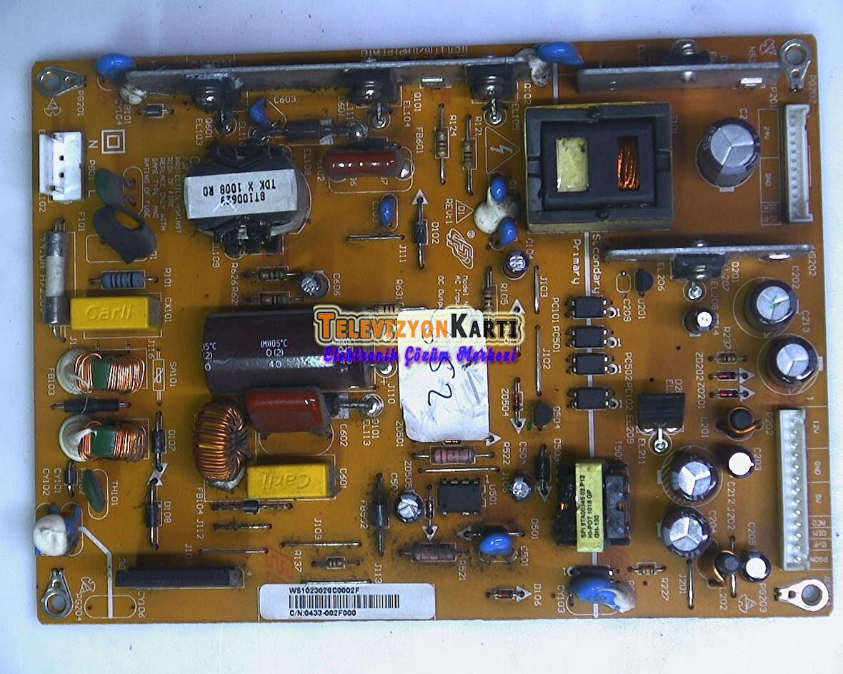 FSP132-3F01, 0433-002F000, 3BS0240811GP, Toshiba 32LV703G1, Power Board, Besleme, V315B5-L12