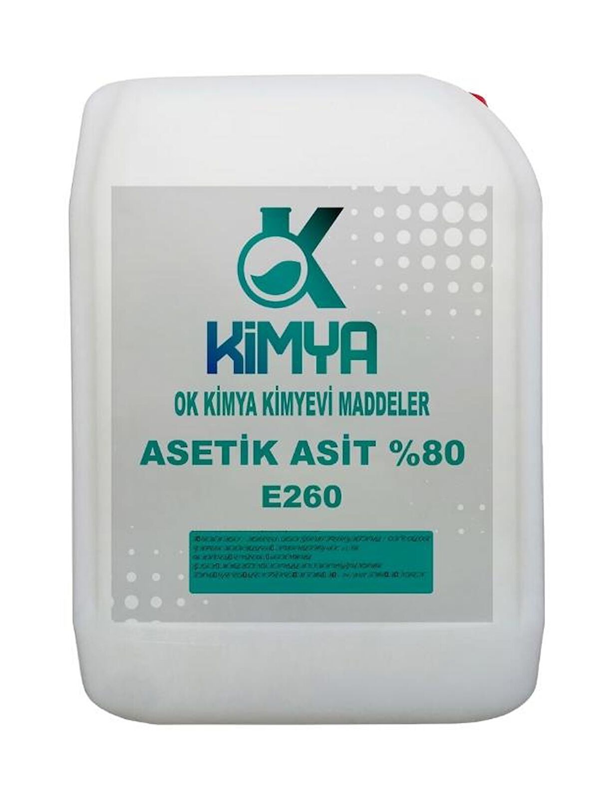 Asetik Asit E260 %80 Sirke Ruhu 10 Kg