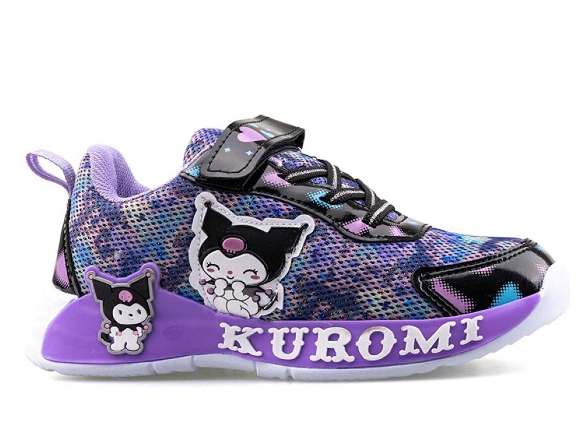 Kuromi 724 Kız Çocuk Okul Öncesi Işıklı Sneaker